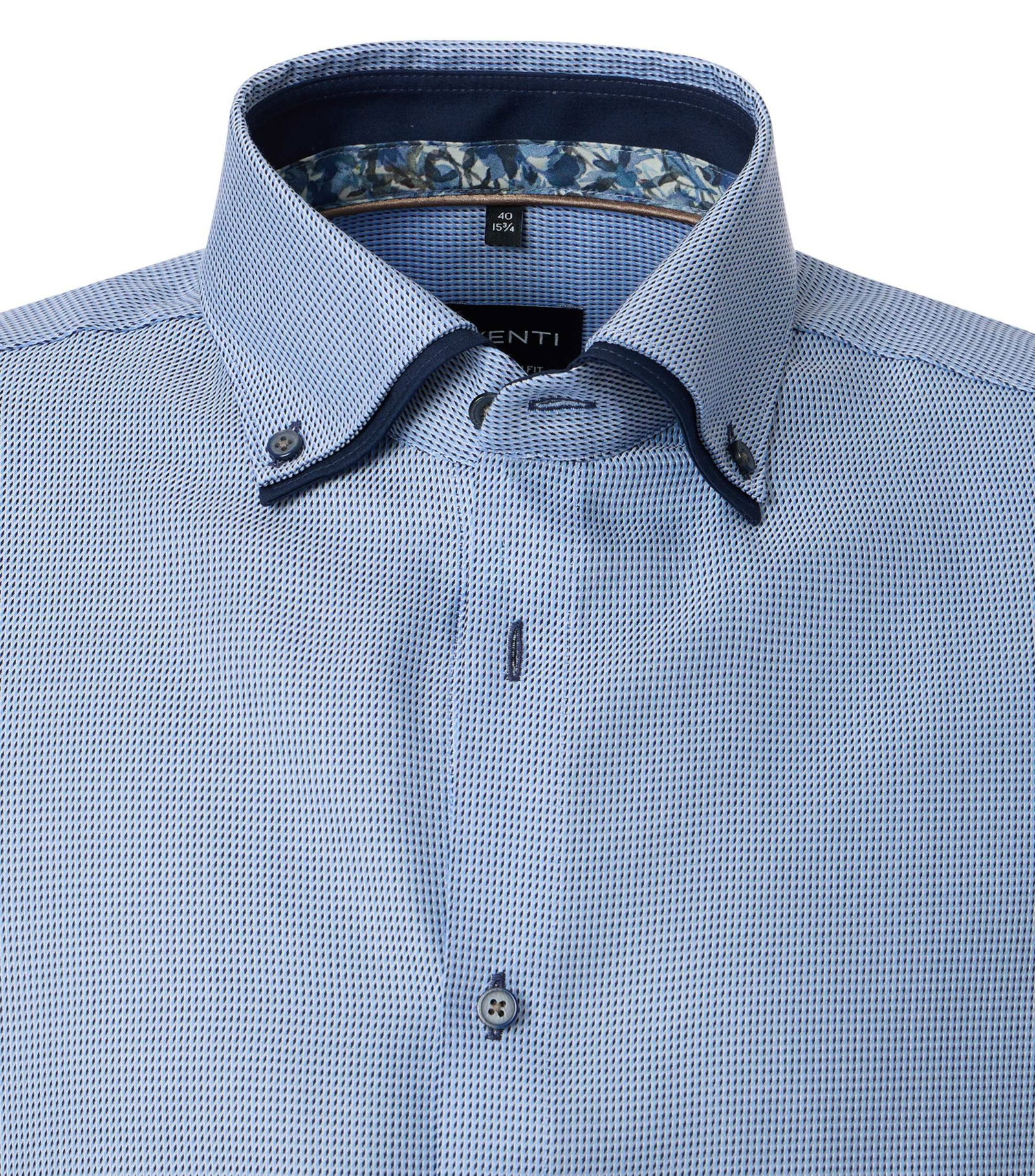 VENTI | VENTI Hemd Modern Fit | 40 | blau