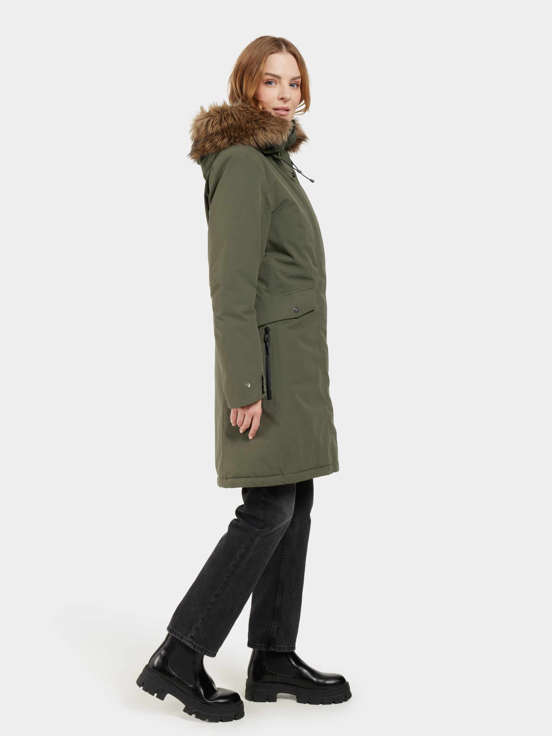 Didriksons |  Didriksons Parka ERIKA | 36 | deep green