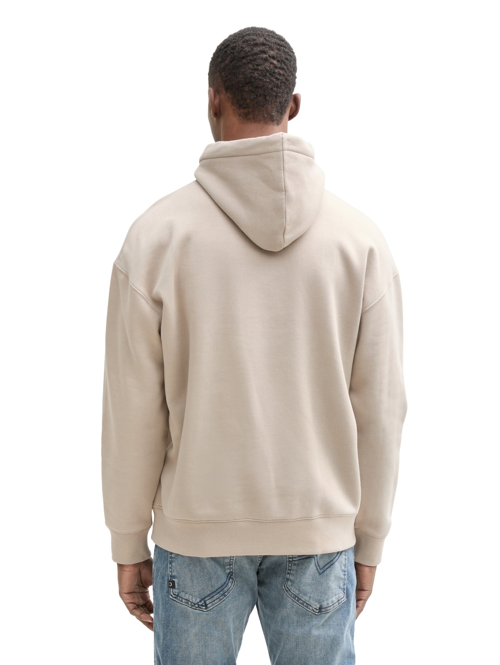 Relaxed Hoodie Sweatshirt mit Logo-Print #4