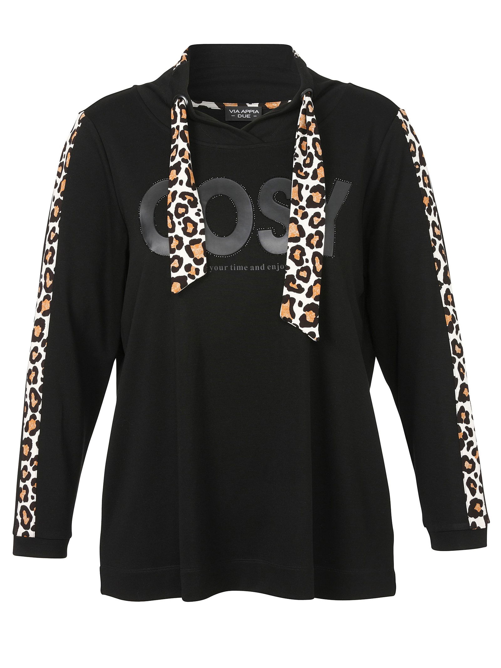 VIA APPIA DUE | VIA APPIA DUE Sweatshirt | 54 | schwarz multicolor