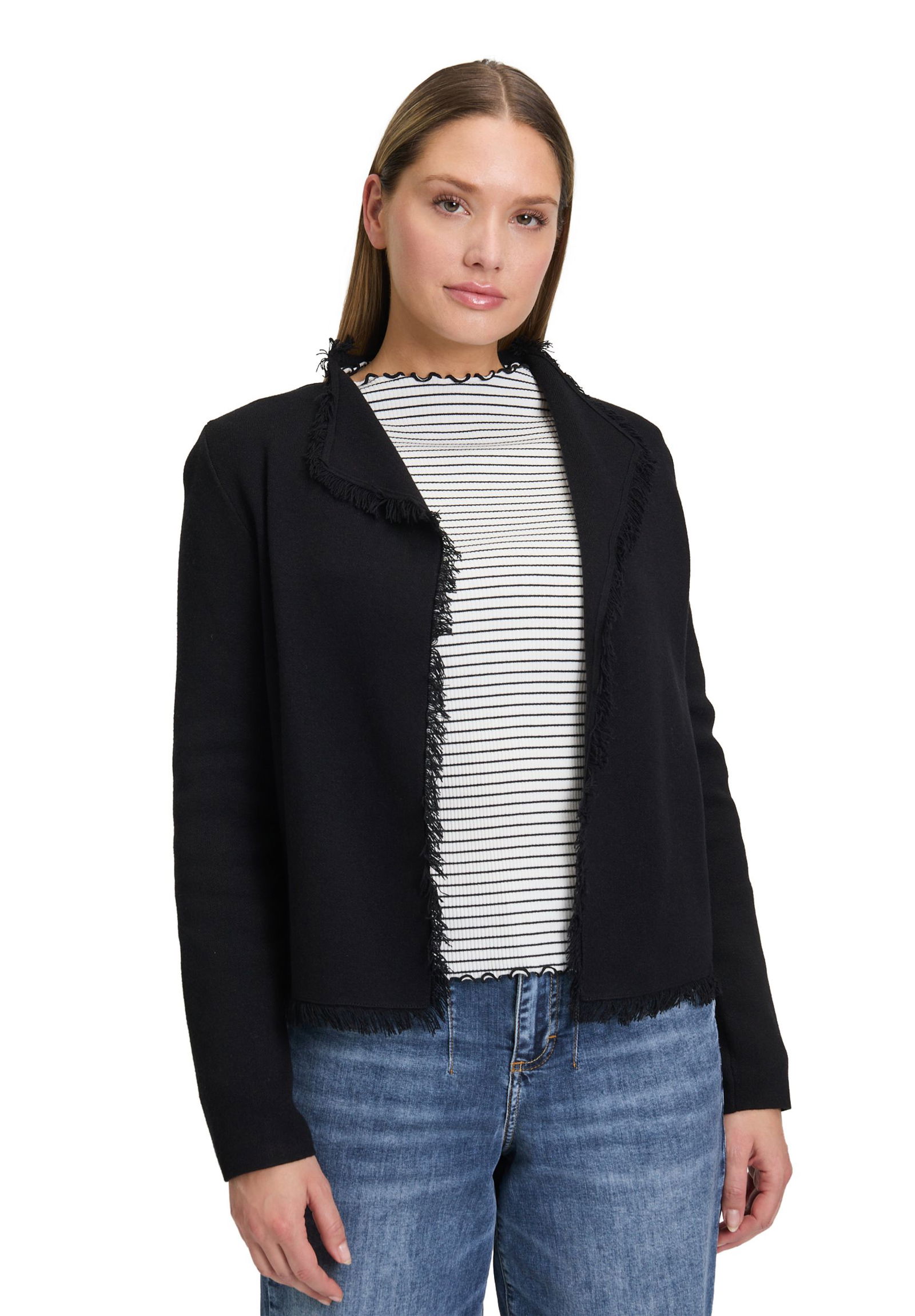 Cartoon |  Cartoon Strickjacke | Cardigan  | 46 | schwarz