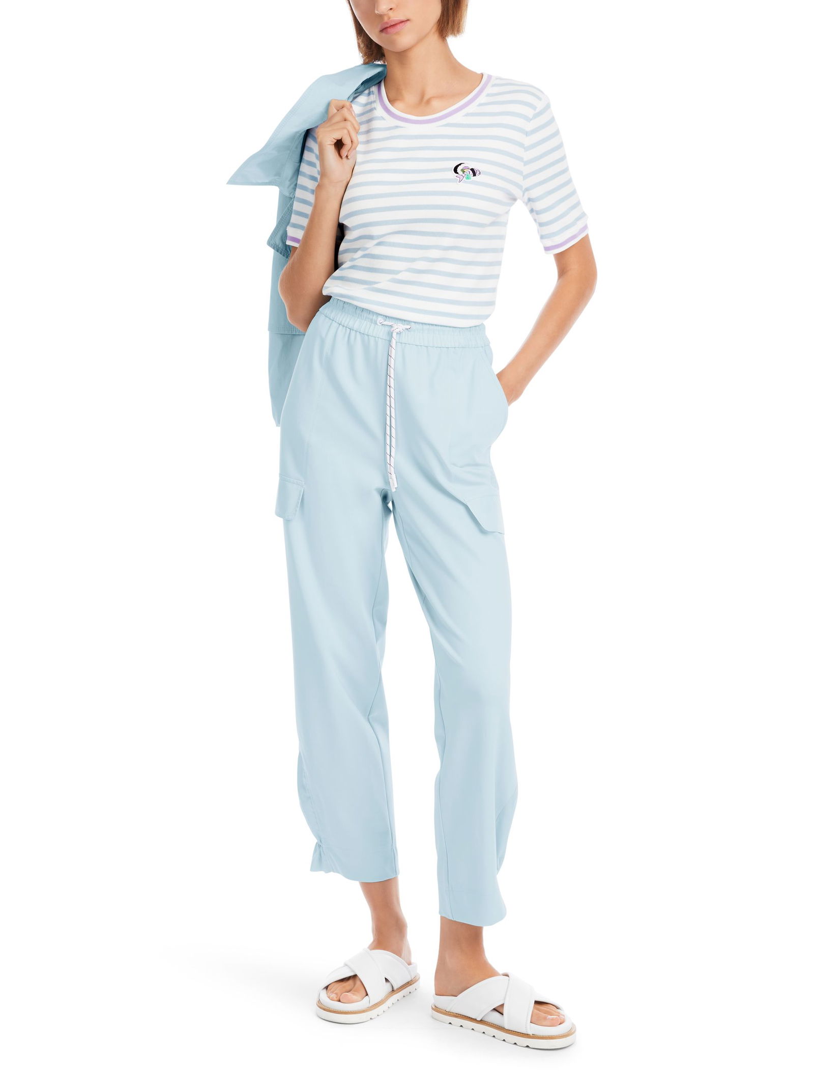 3ebad058bcec44cf561dc9805d2a7621 Marc Cain Sports | T-Shirt, soft sky blue | 46 | campari