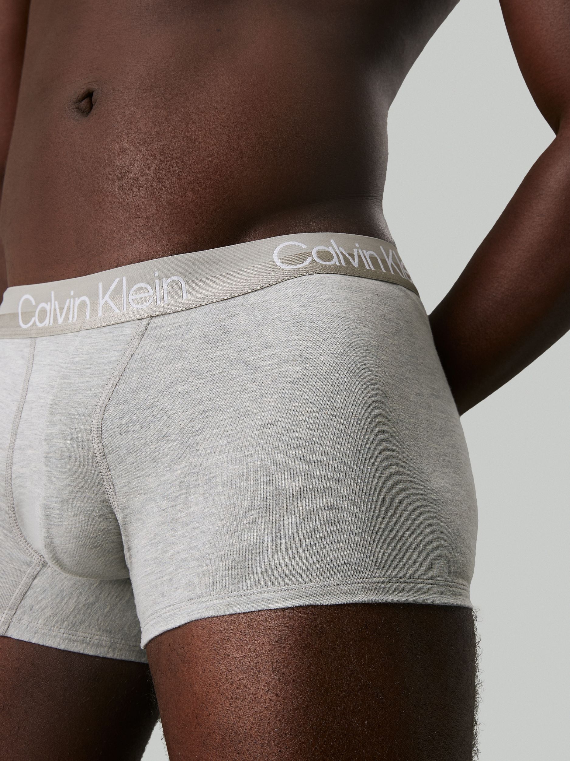 Calvin Klein |  Calvin Klein 3er-Pack Hüft-Shorts "Micro Stretch" | XXL | white/ black/ grey heather