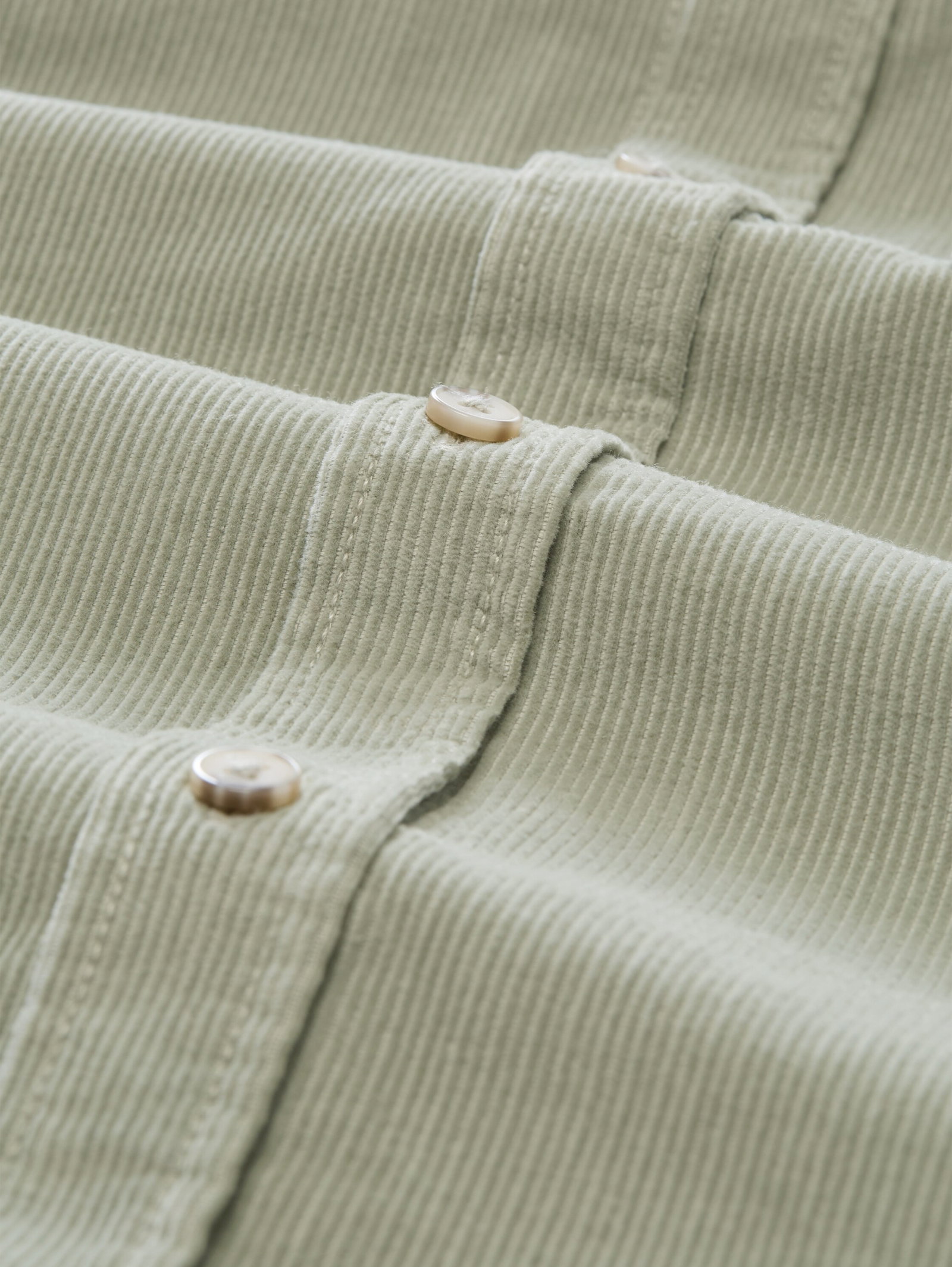 soft corduroy shirt, iron mint #2
