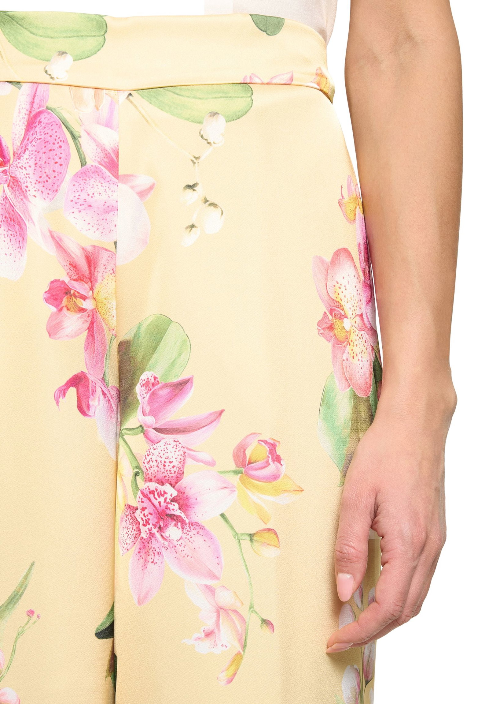 V by Vera Mont |  Marlene-Hose | 34 | Yellow/Rosé