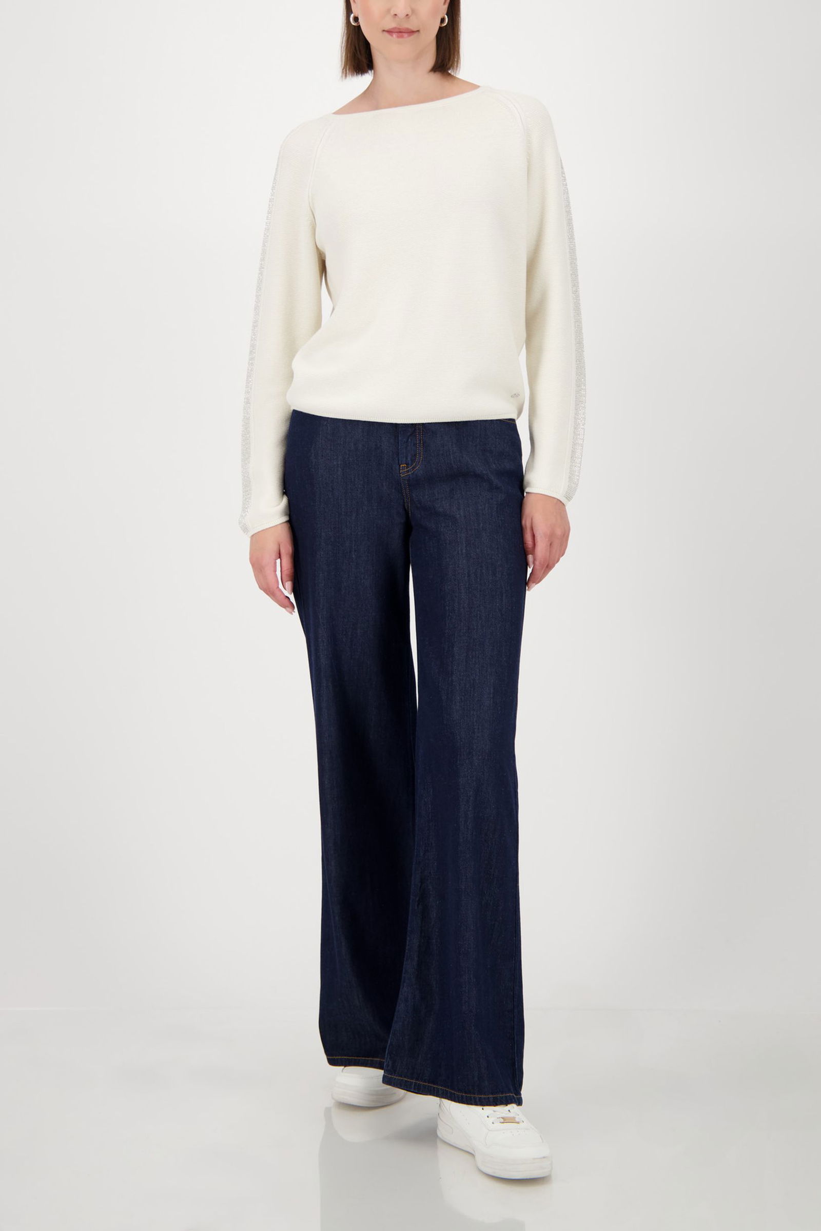 Monari | Monari Druckbluse | 38 | marmor