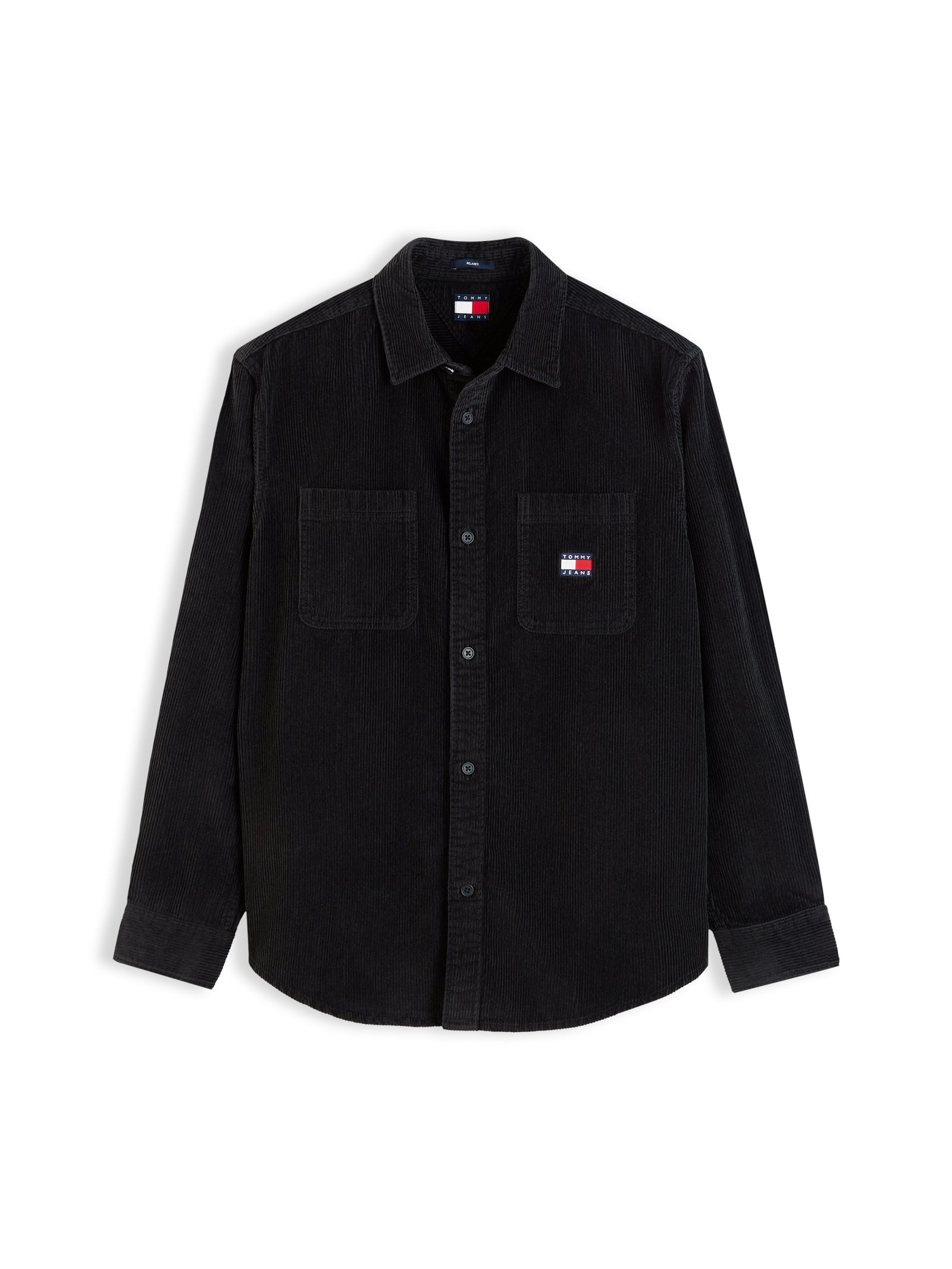 TJM RLX CORDUROY SHIRT EXT, BLACK #1