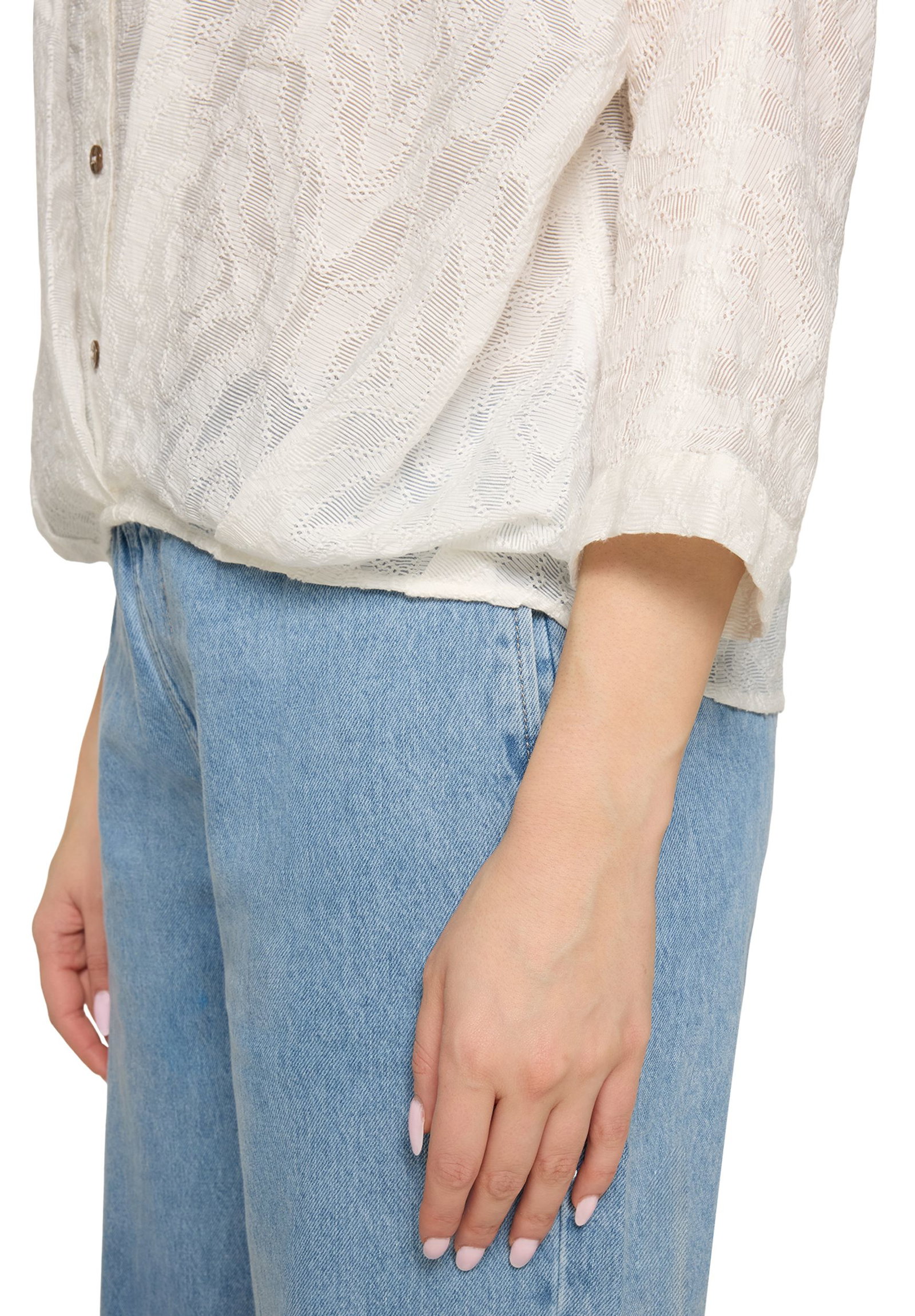 Cartoon |  Cartoon Druckbluse  | 40 | rohweiß