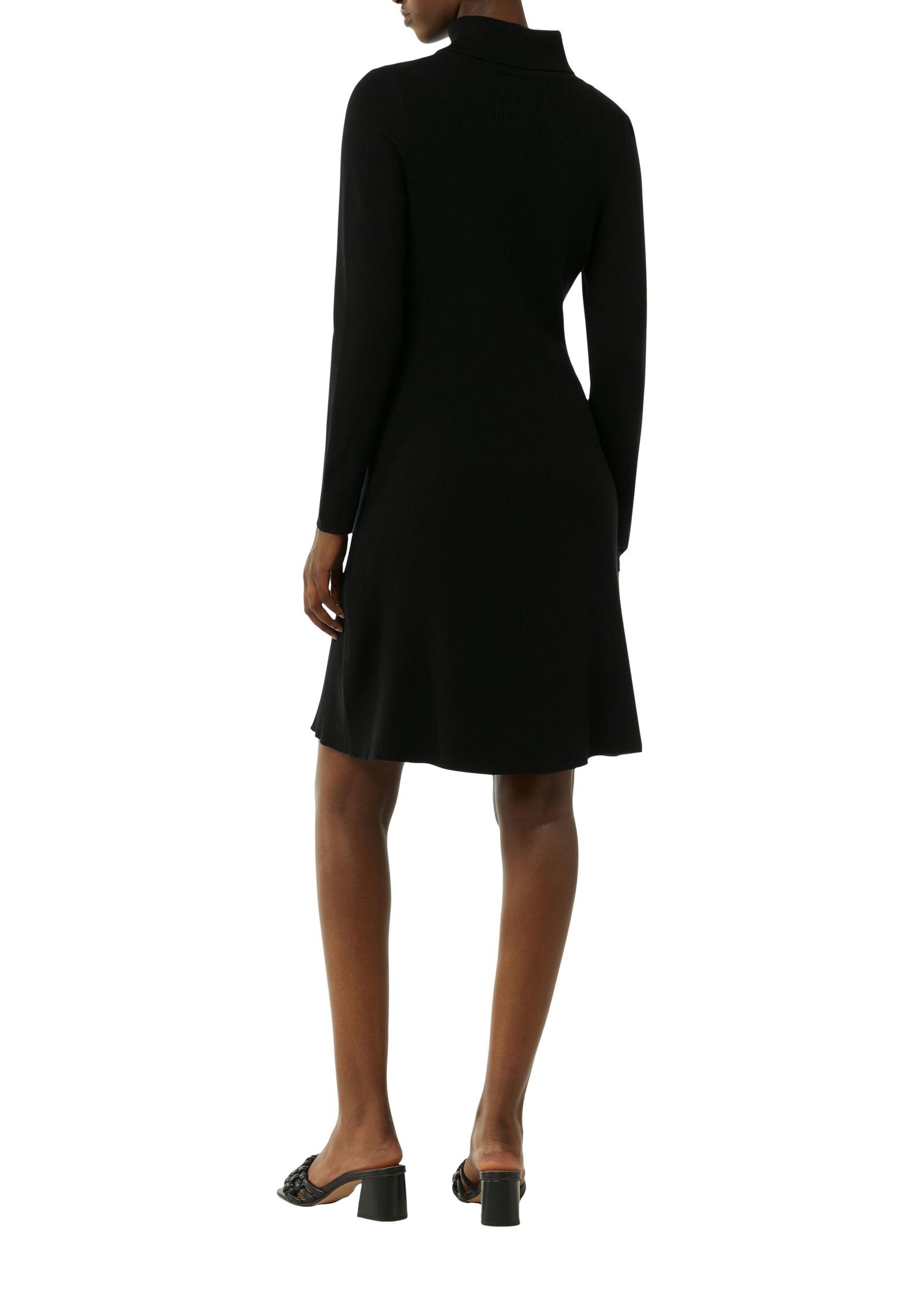 0bf6bc02c850c74f9bf22516e1e70d80 Comma | Comma Strickkleid | 42 | schwarz