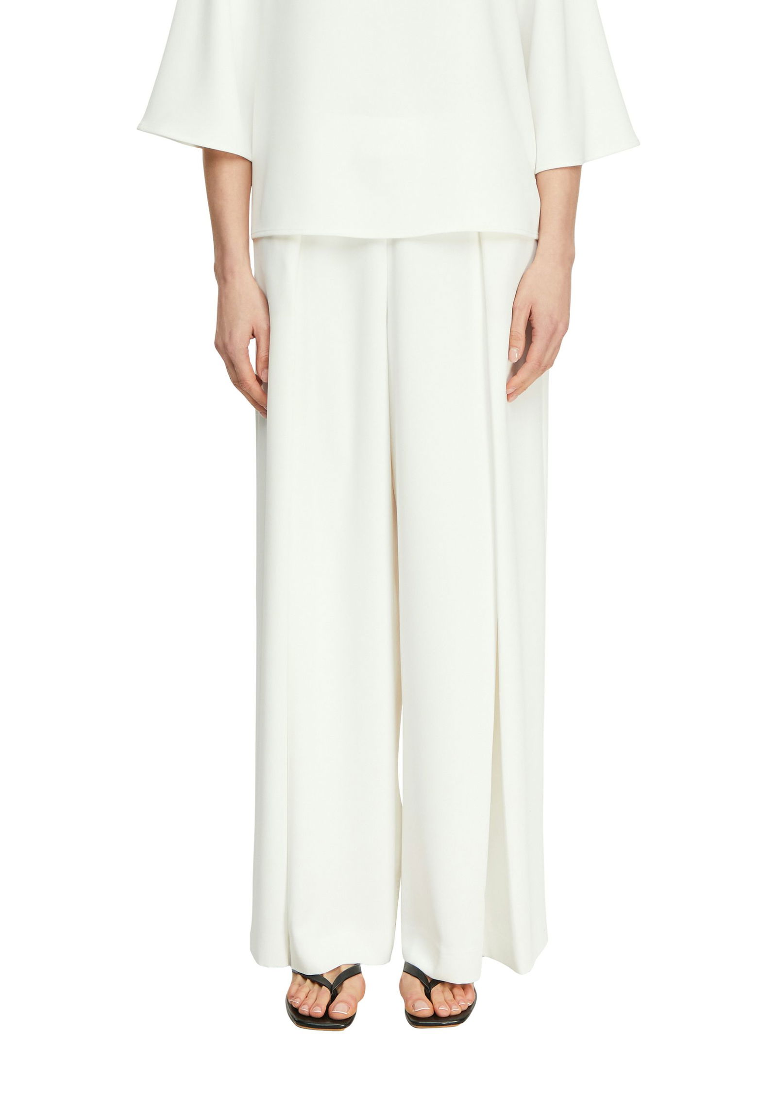 Comma |  Comma Schmale Hose  | 42/REG | weiß