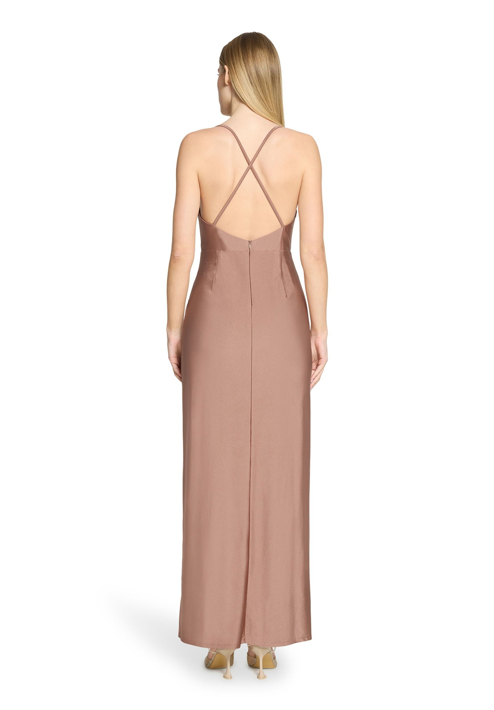 1023e073cc68e4f678a786bfcaf693f2 VM by Vera Mont | VM by Vera Mont Langes Abendkleid | 38 | powder rosewood