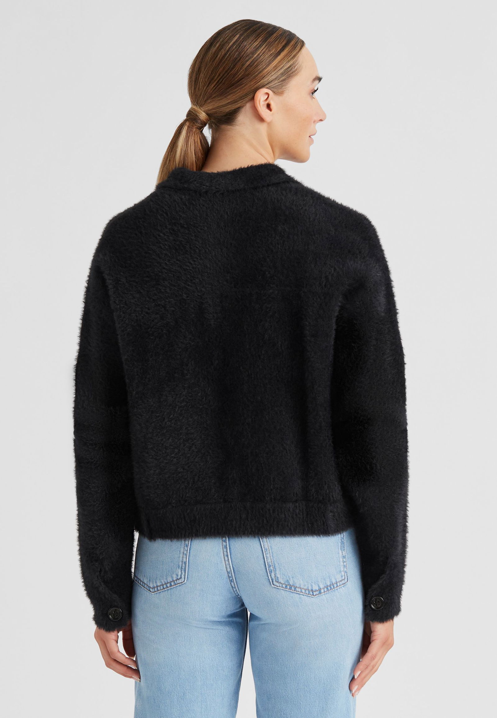 Milestone | Milestone Strickjacke | Cardigan | M | schwarz