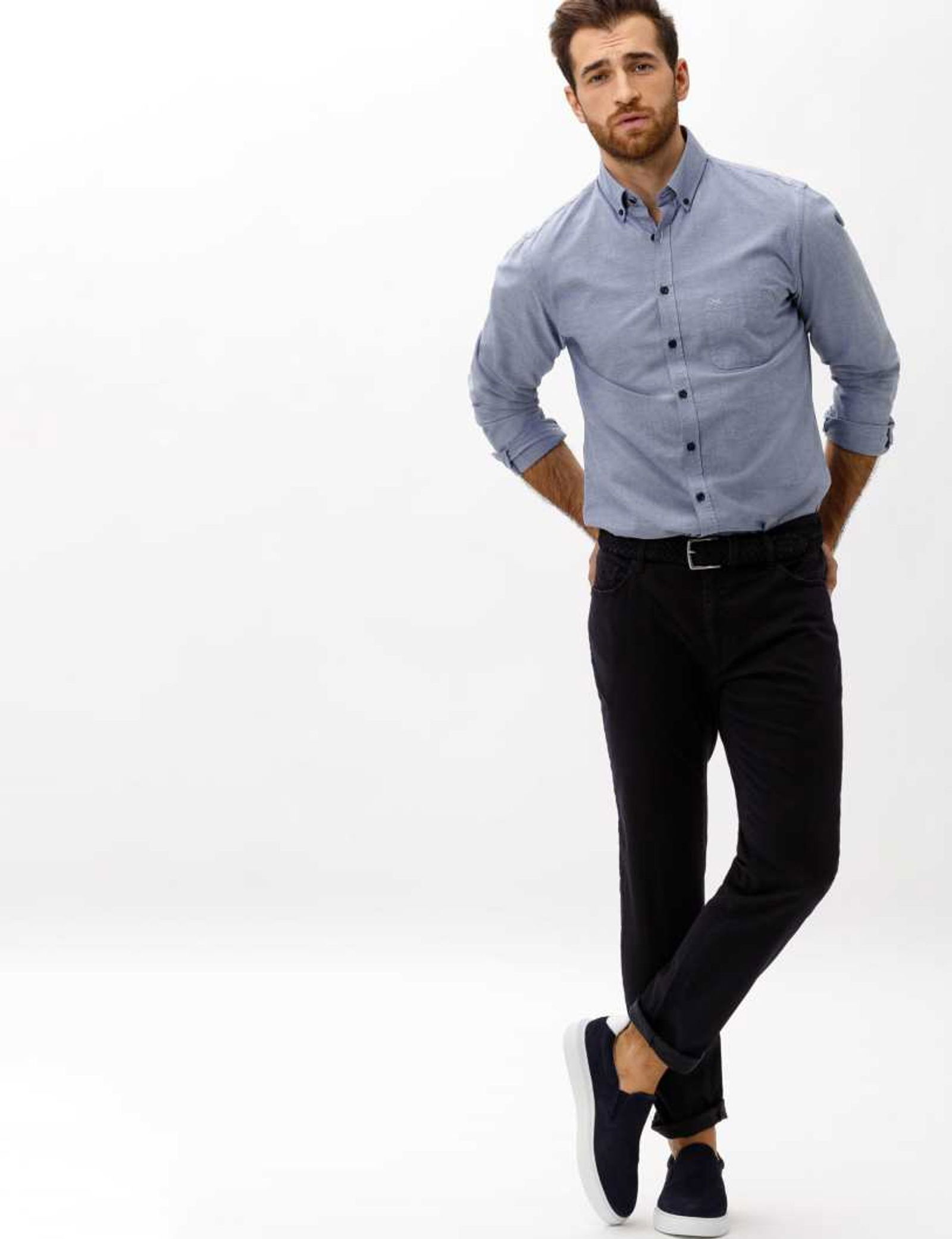 Brax | Brax Five-Pocket-Hose "Cadiz" | 34/32 | perma blue