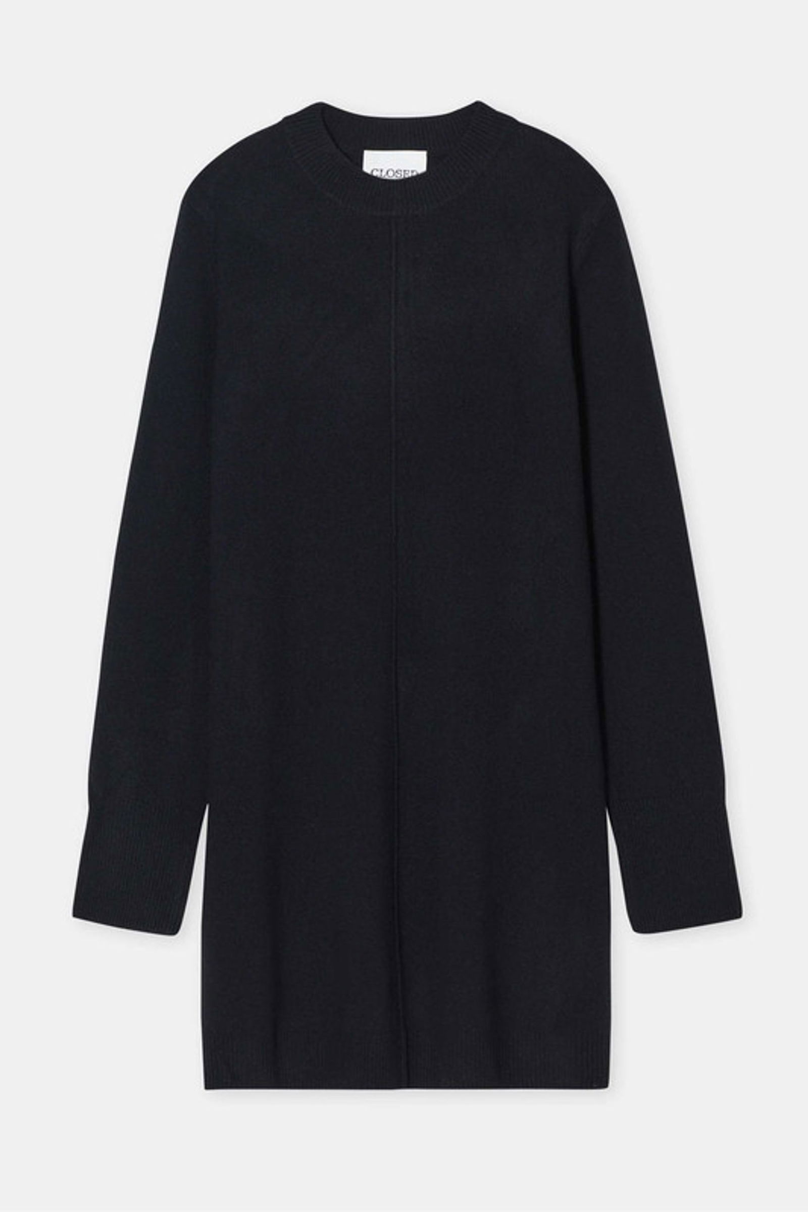 4d62c322695480930f9f541494657772 Closed | Closed Strickkleid | S | schwarz