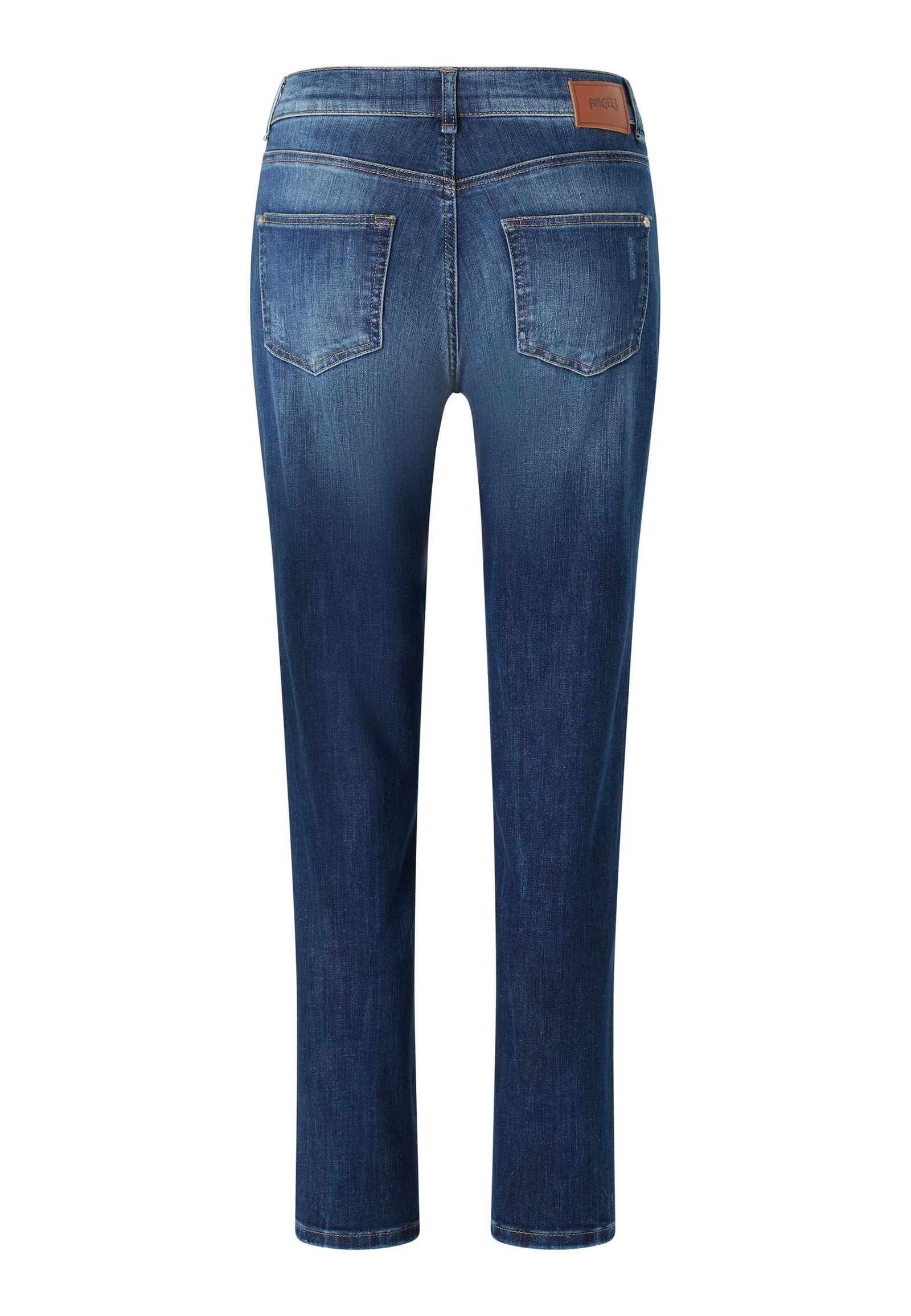 28dfad52c79fd129a63642efe62b2854 Angels | Angels Boyfriend Glam Jeans | 38/30 | mid blue used destroyed