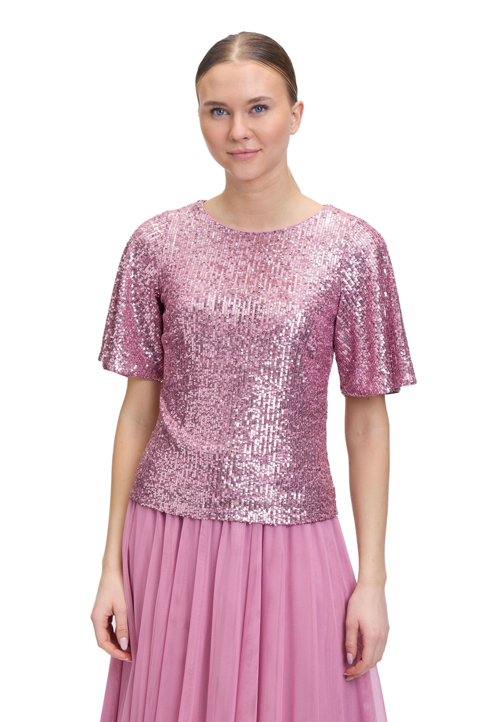 V by Vera Mont | Pailletten-Top | 36 | peony blush