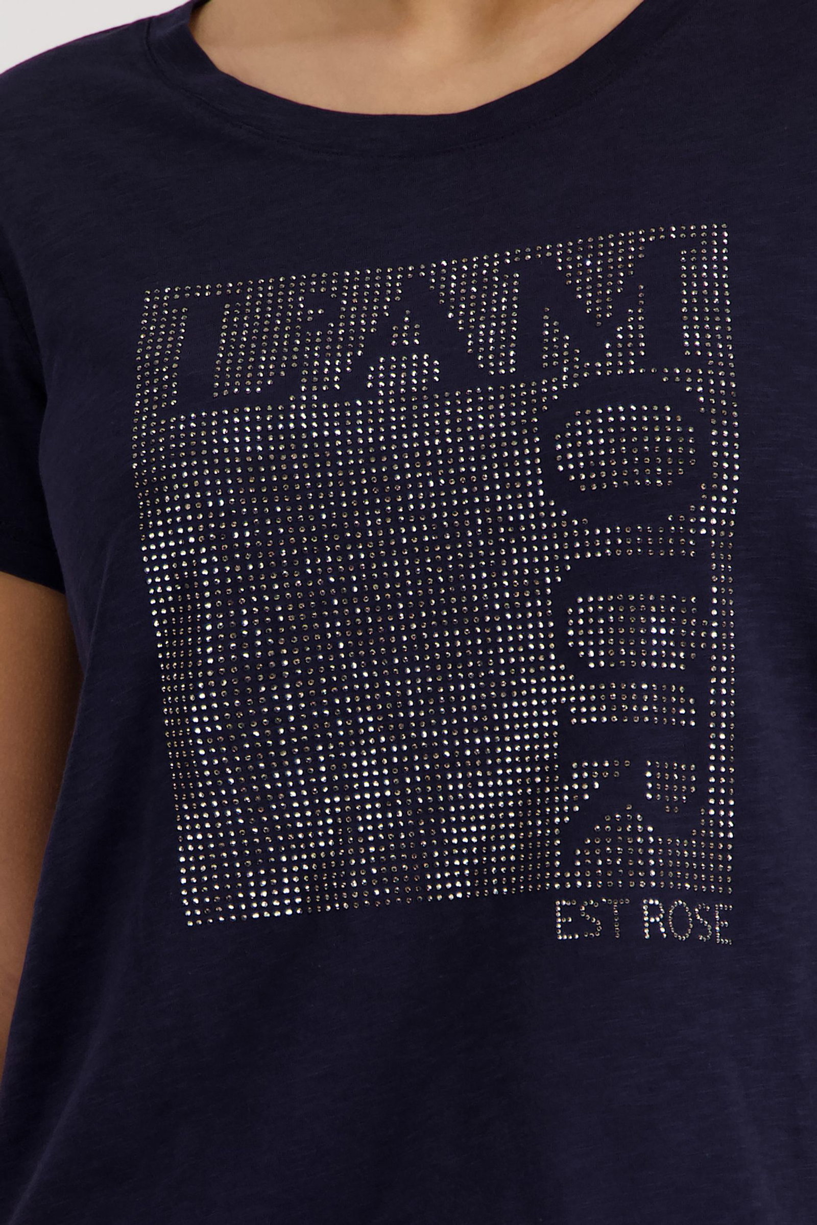 Monari |  T-Shirt, french rose | 44 | marine