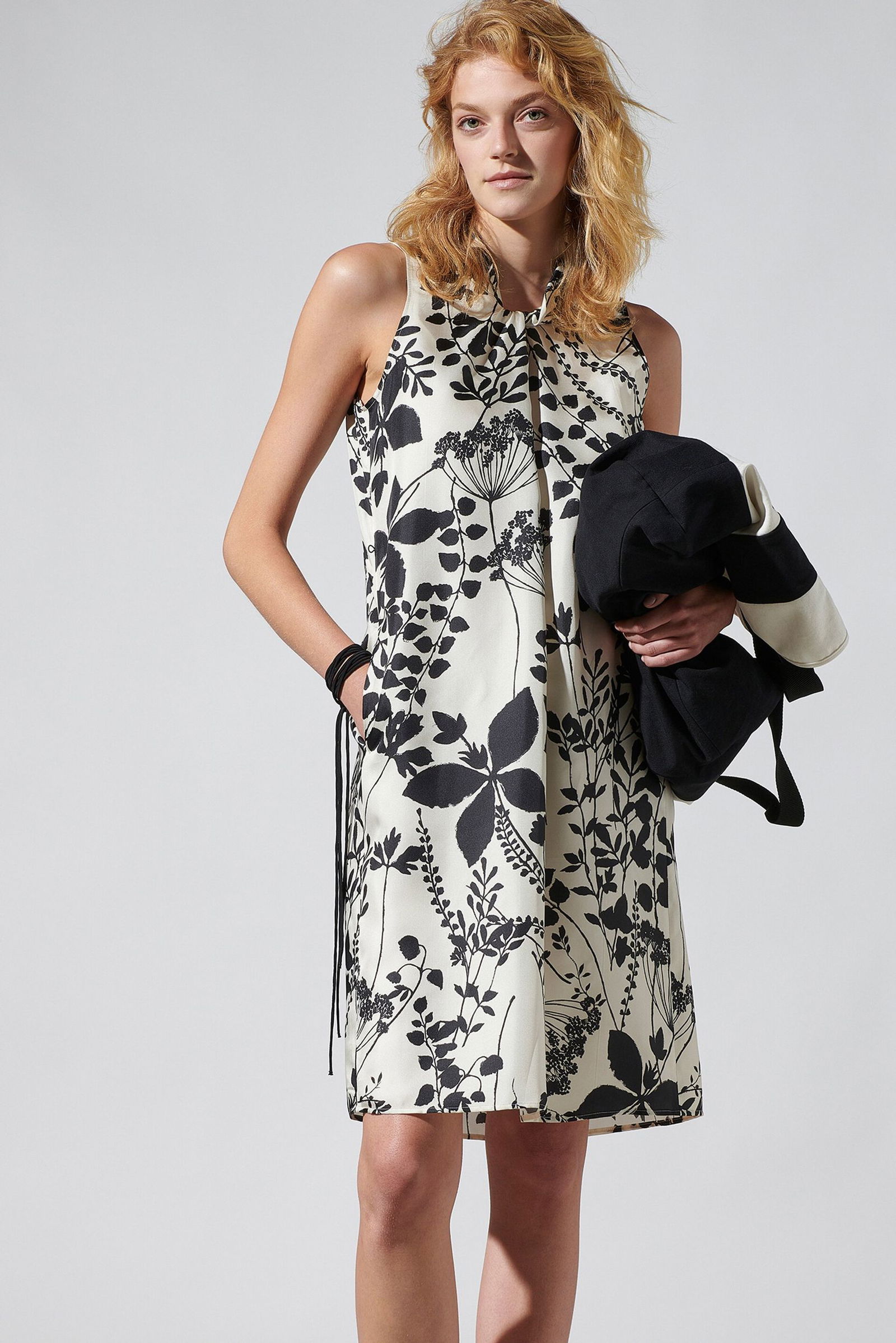 Luisa Cerano |  Kleid mit Herbarium-Print | 38 | multi