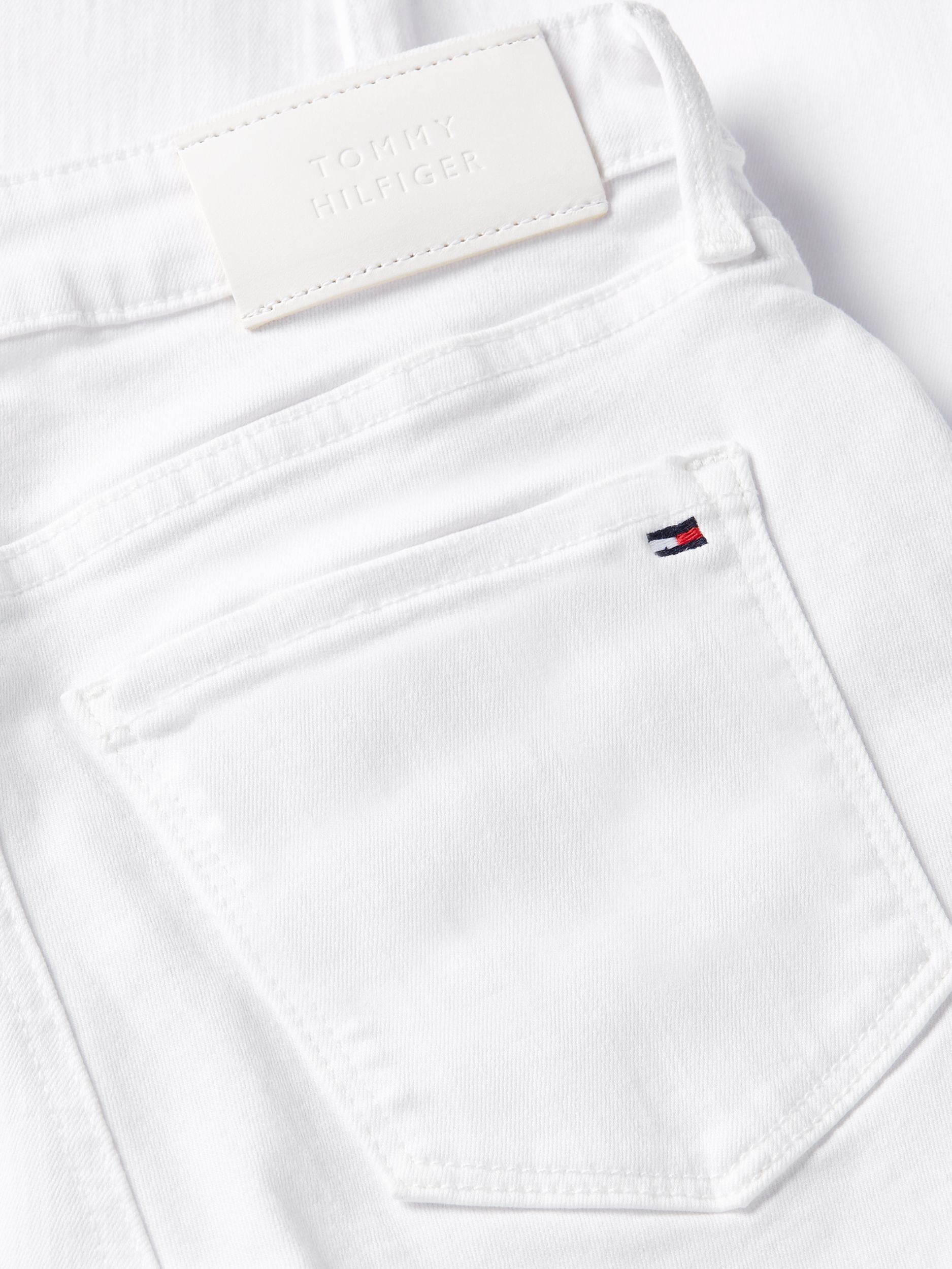 Tommy Hilfiger |  TH FLEX COMO SKINNY RW CLR | 32/28 | white