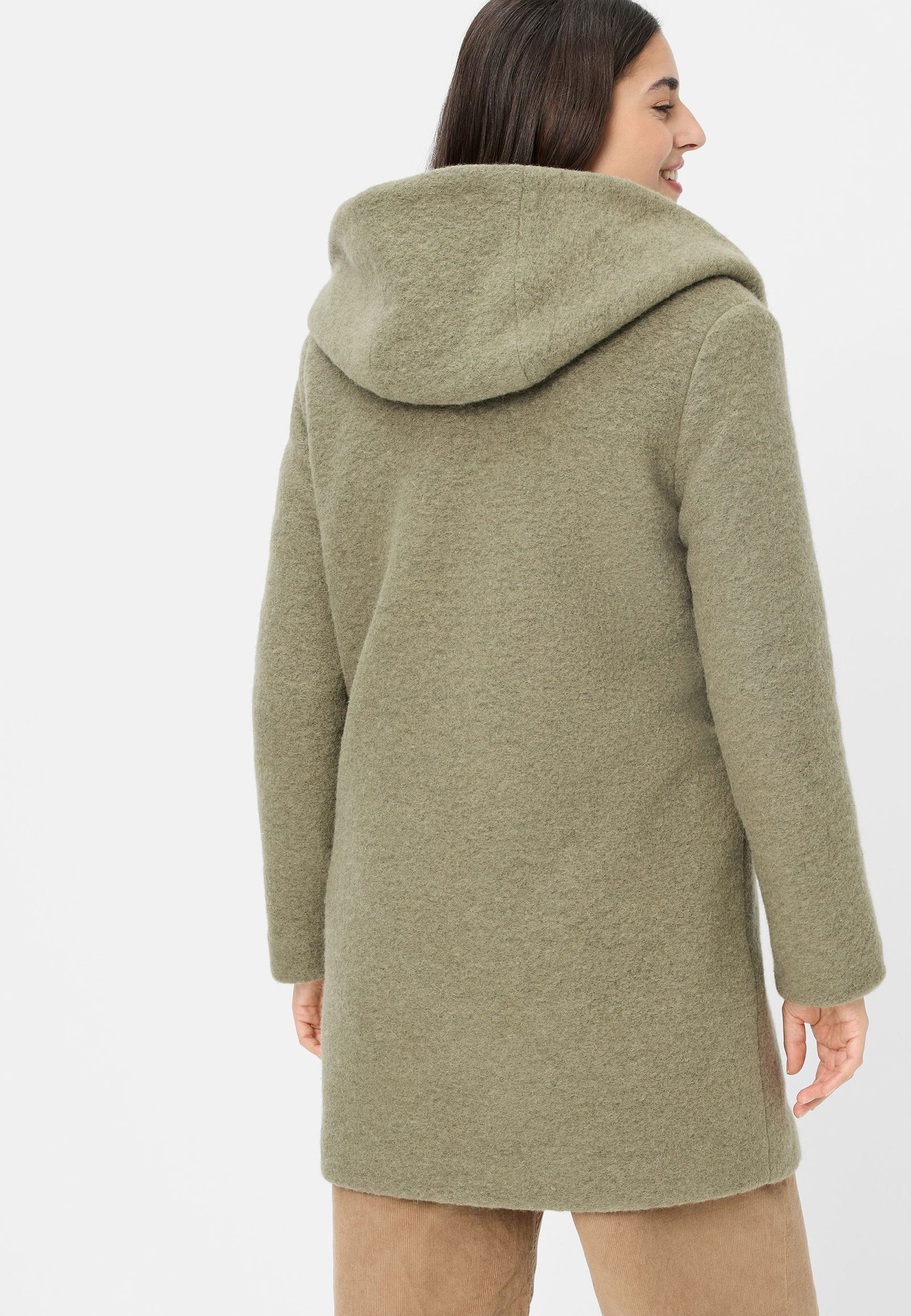 Fuchs & Schmitt |  Fuchs & Schmitt Strickkurzmantel | 48 | apfel