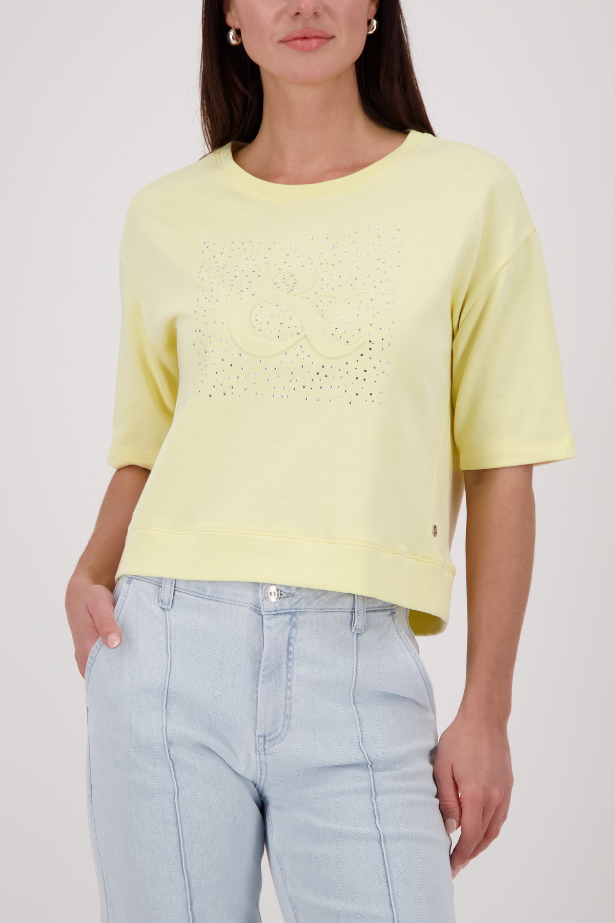 Sweatshirt, pastel yellow #2