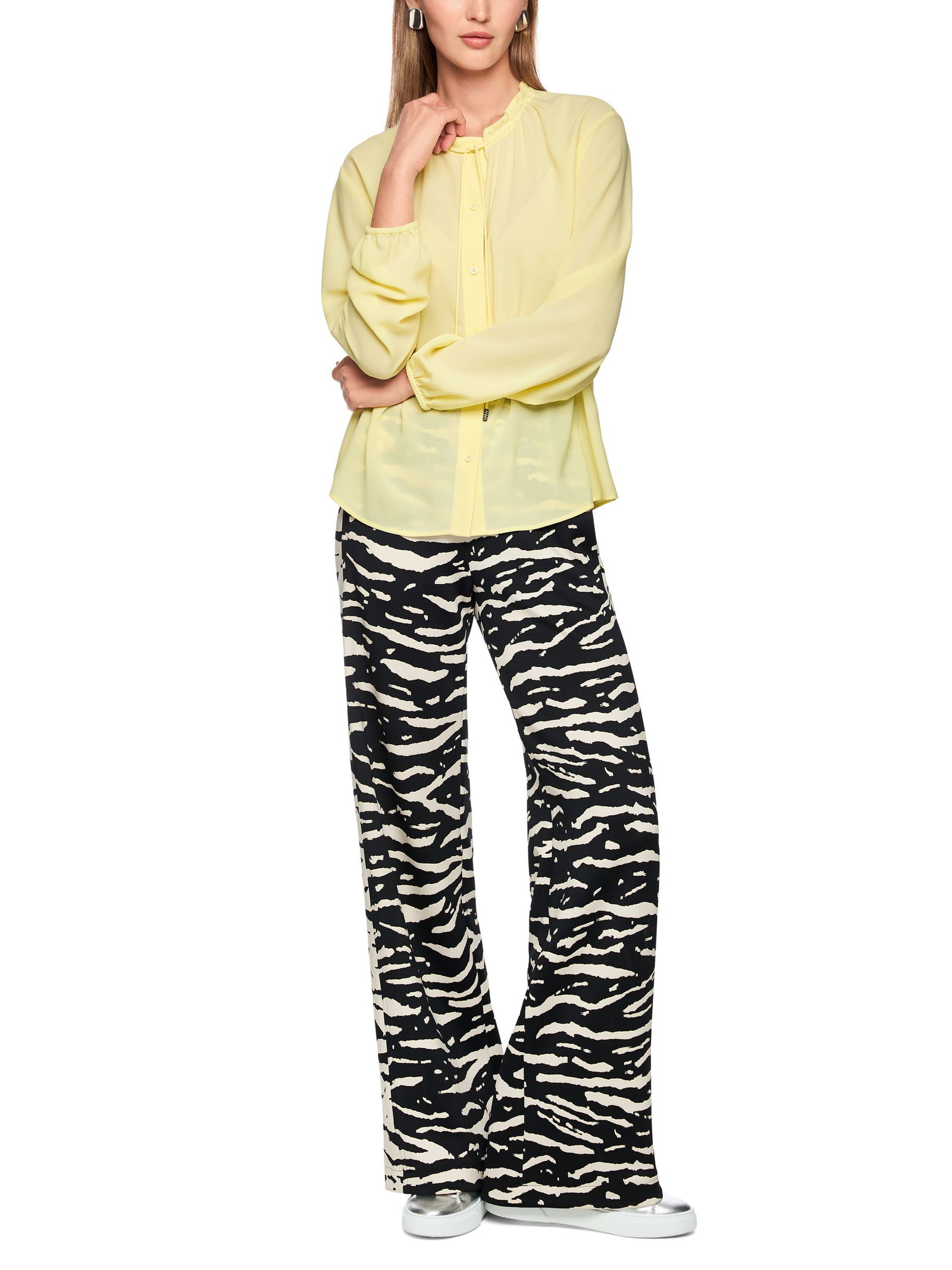 Marc Cain Sports |  Marc Cain Sports Druckbluse  | 36 | flan