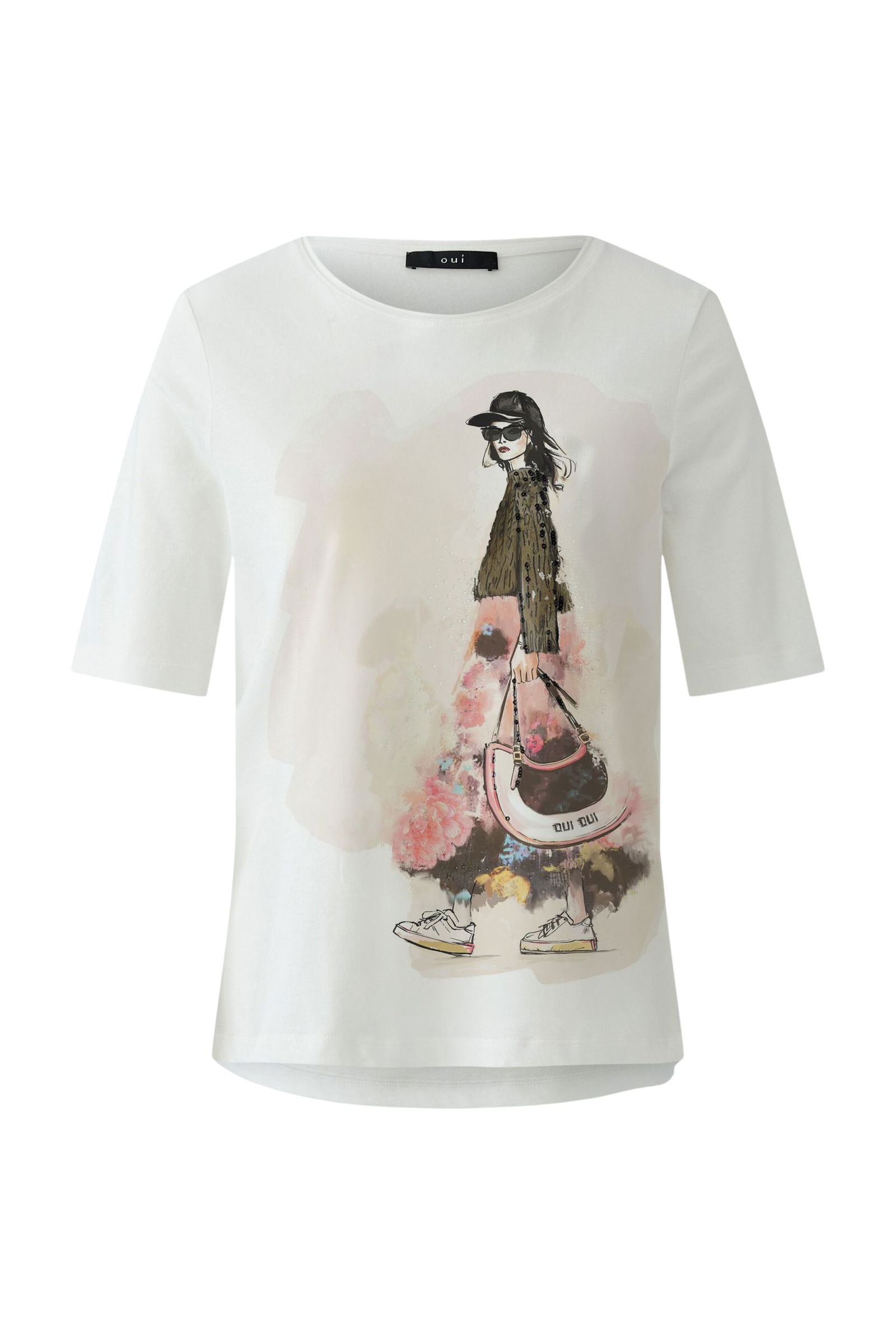 Oui |  T-Shirt | 44 | cloud dancer