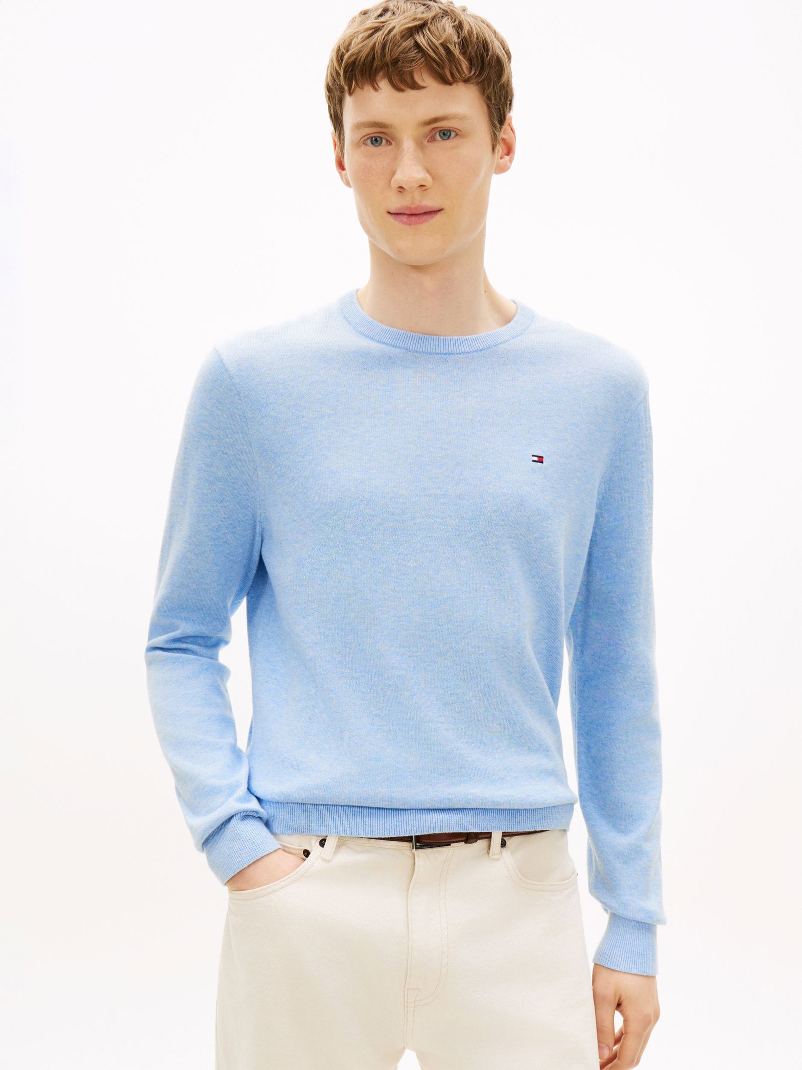 5332a24593df5f4a59ae00b6438cc854 Tommy Hilfiger | Tommy Hilfiger Pullover | XL | vessel blue heather