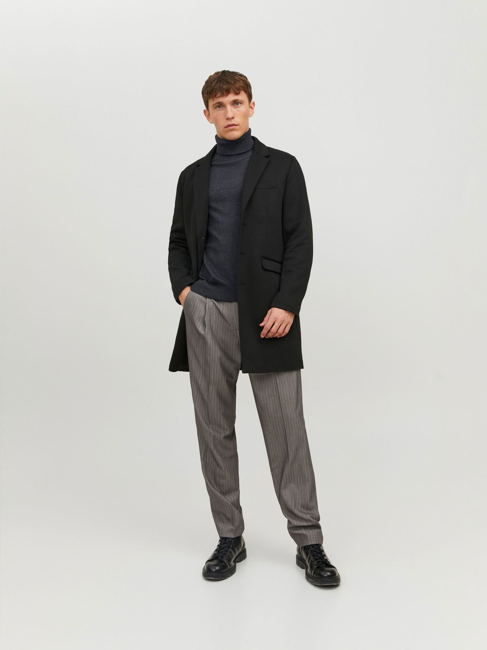 Jack&Jones | Jack&Jones Pullover | M | dark grey melange