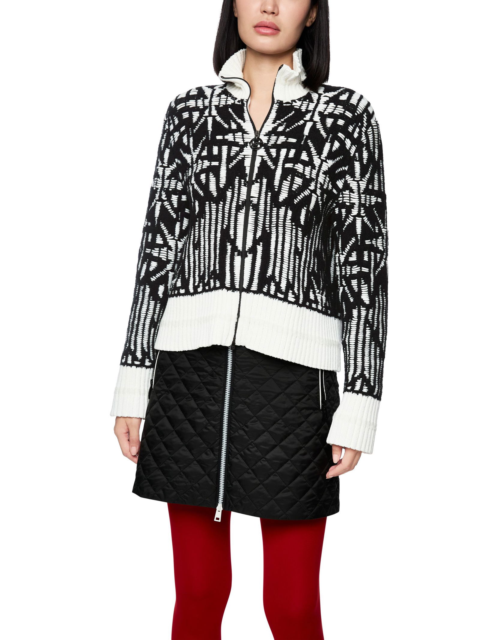 Marc Cain Sports | Marc Cain Sports Pullover | 36 | black and white