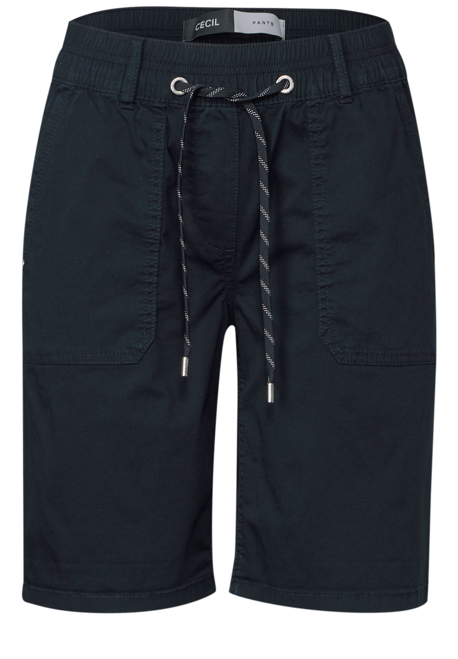 acd4cc54e7ce821ffe10a10833e2768f  |  Twill Shorts im Washed-Look | S | universal blue