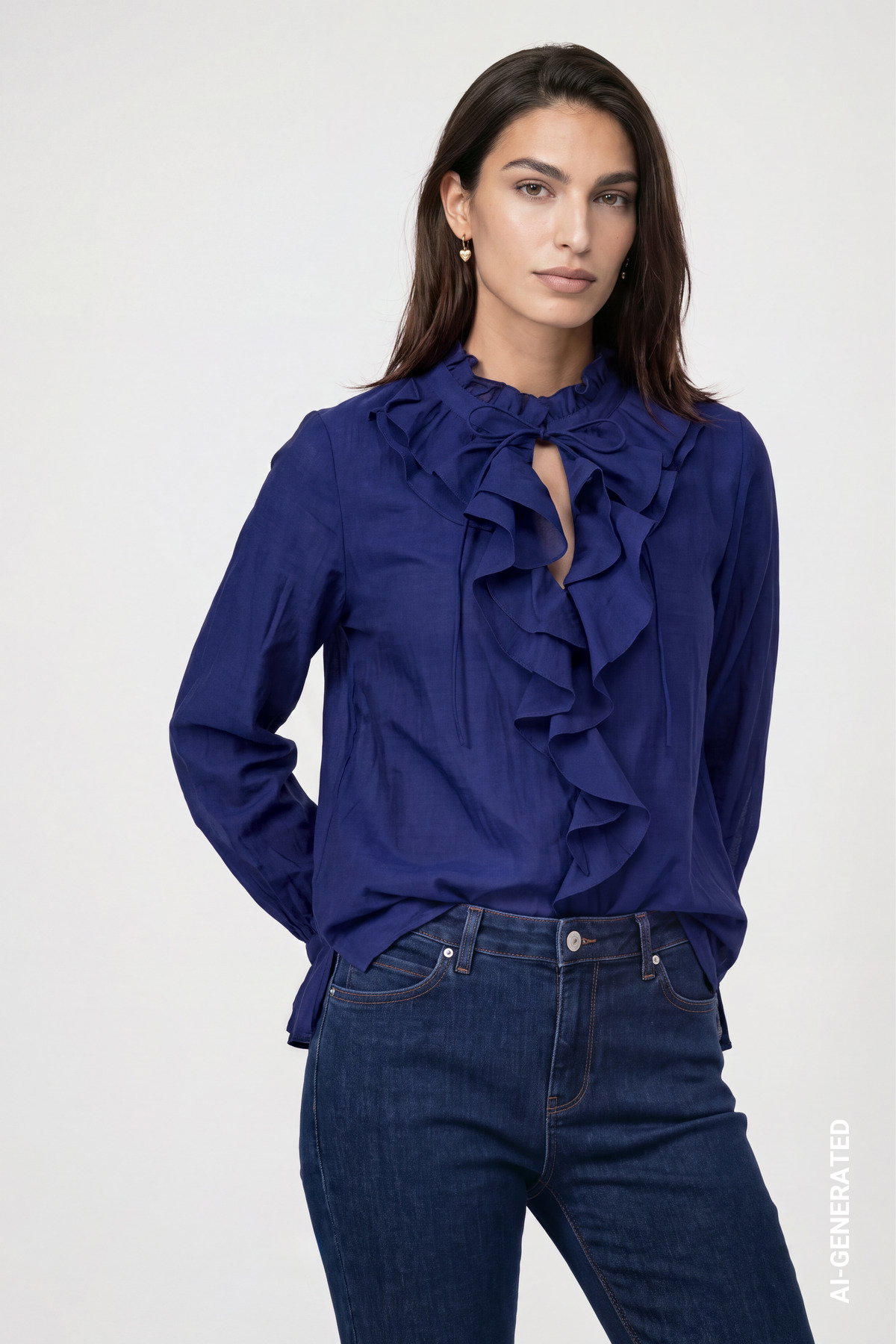 Bluse, classic navy #2
