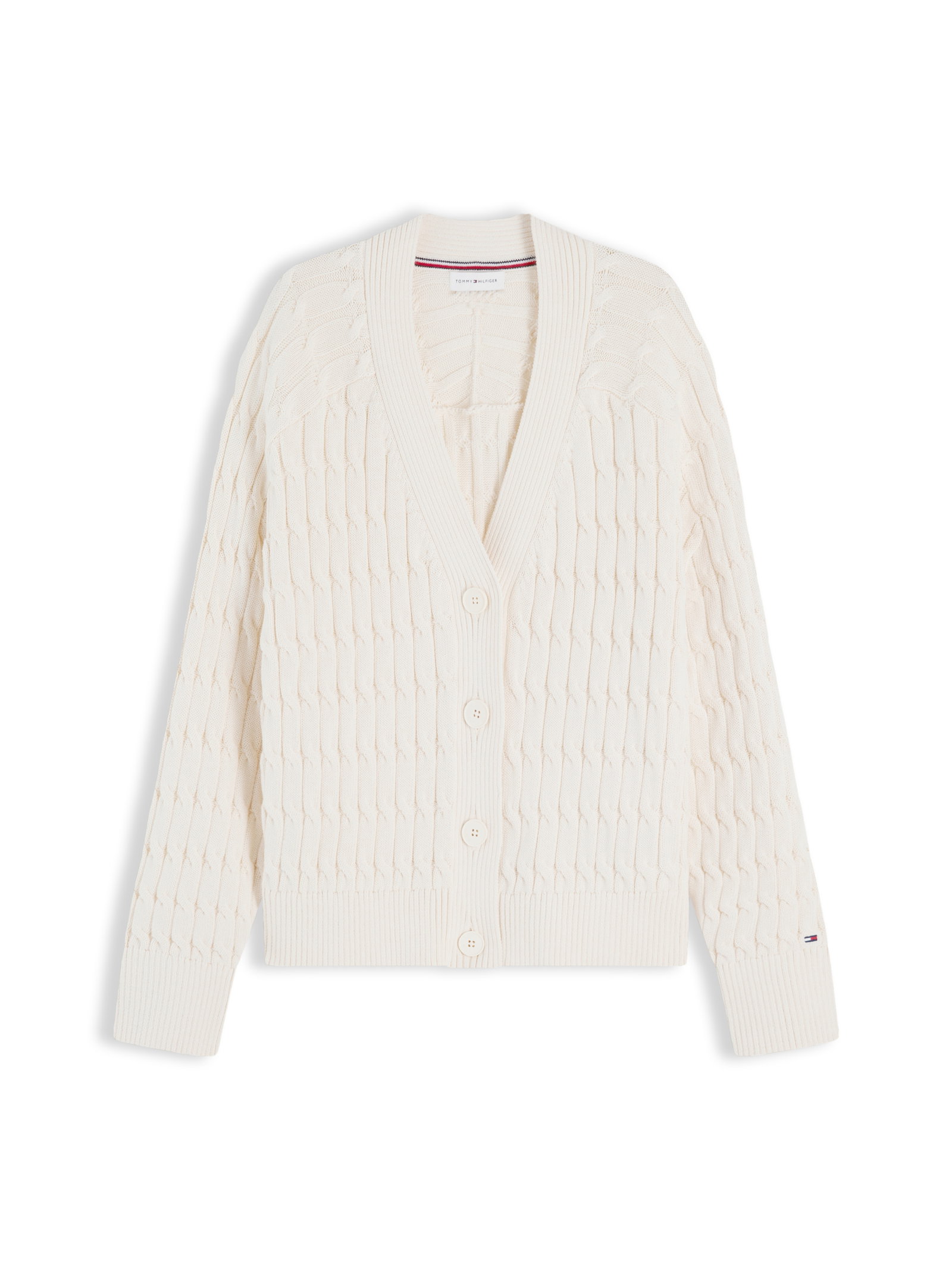 MID GG CABLE V-NK LS CARDI, YELLOW #1