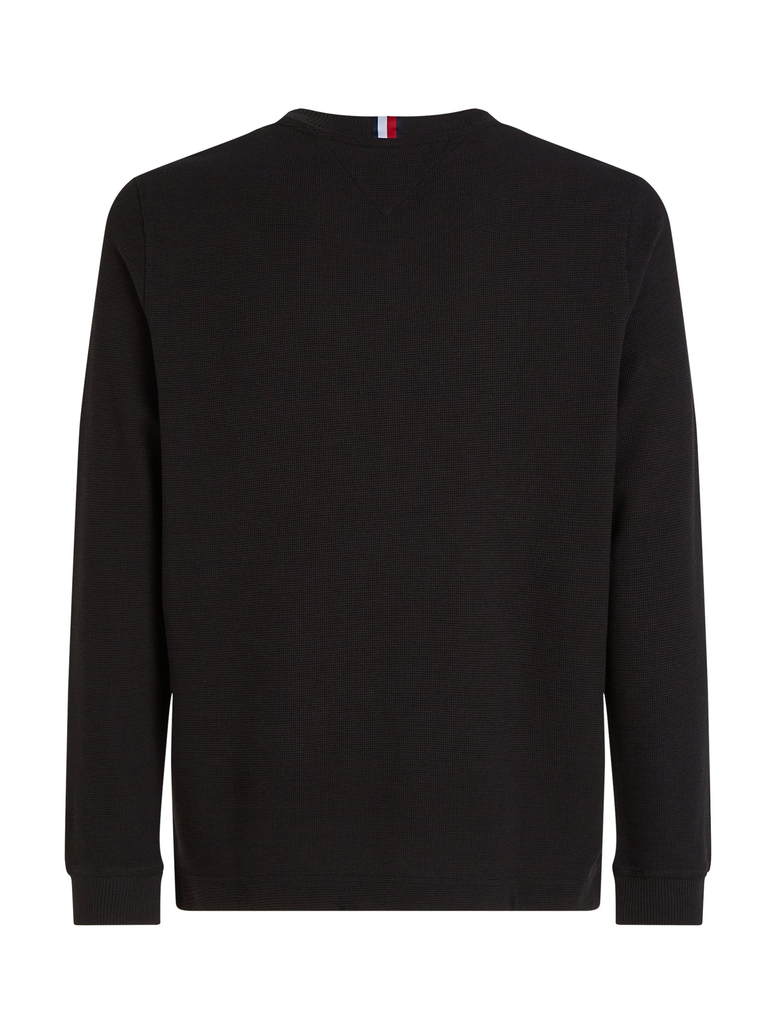 TEXTURED LS TEE, BLACK #7