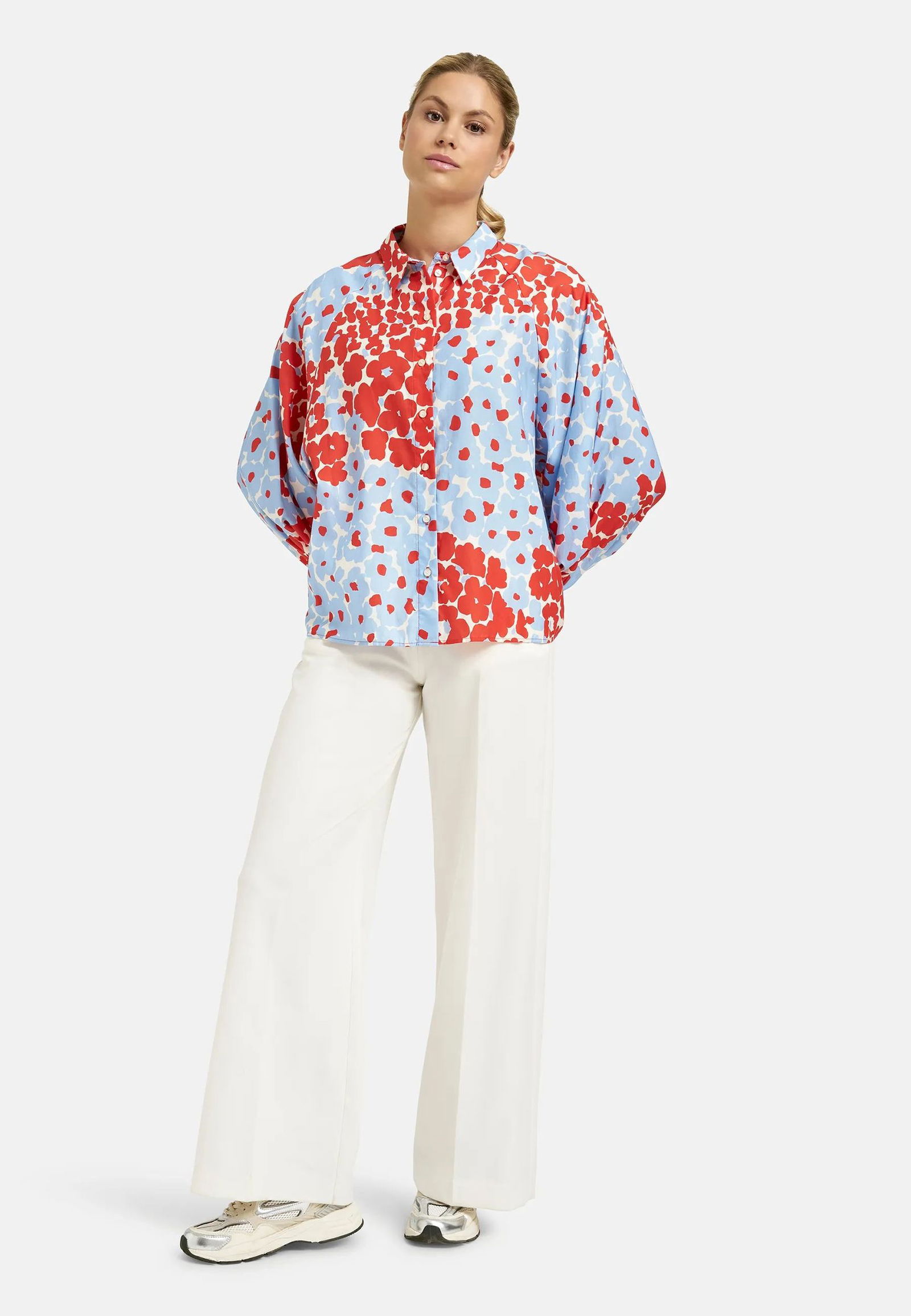 Smith&Soul |  Smith&Soul Druckbluse  | S | sky print