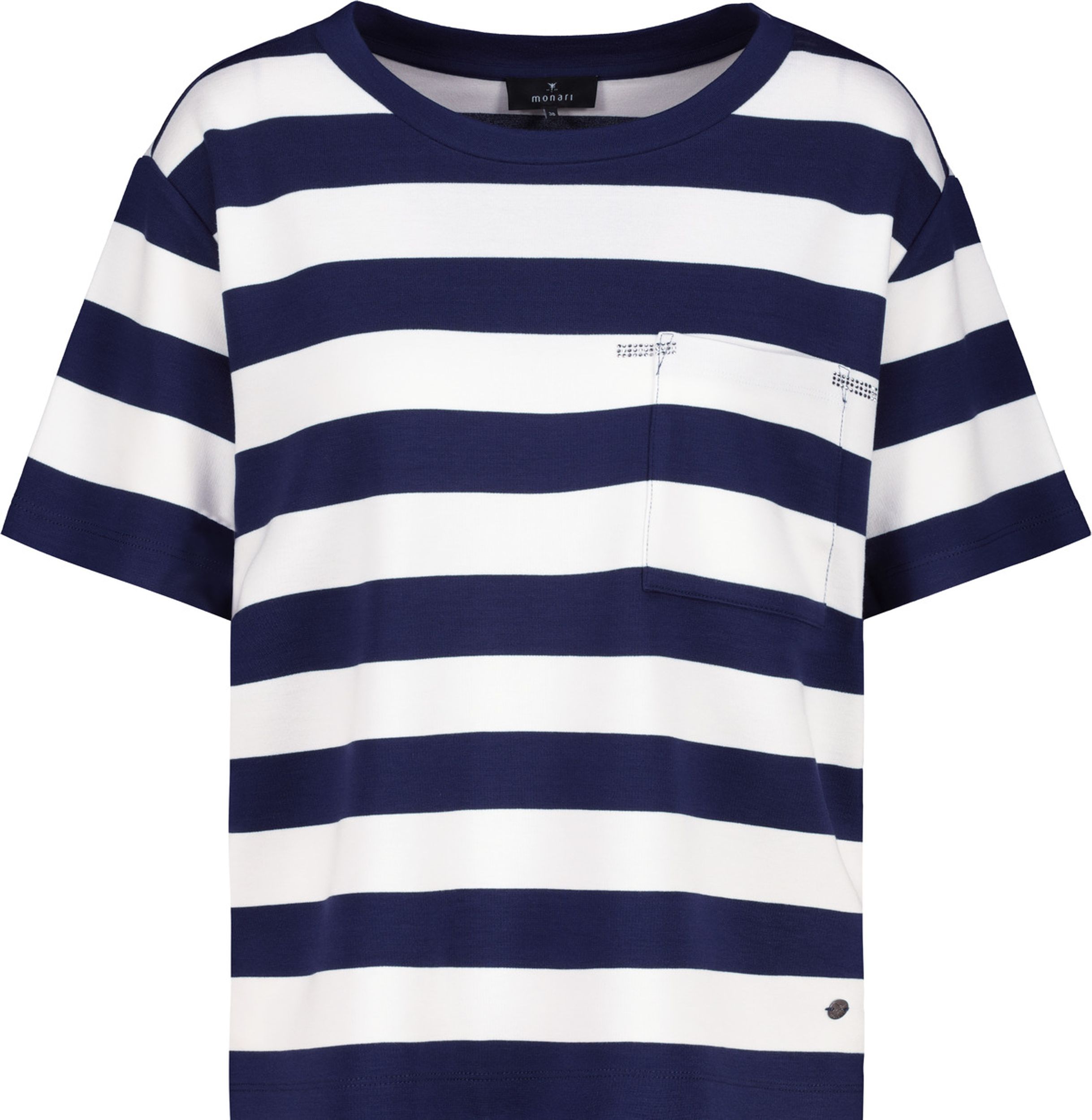 Monari |  Monari Sweatshirt mit Brusttasche | 36