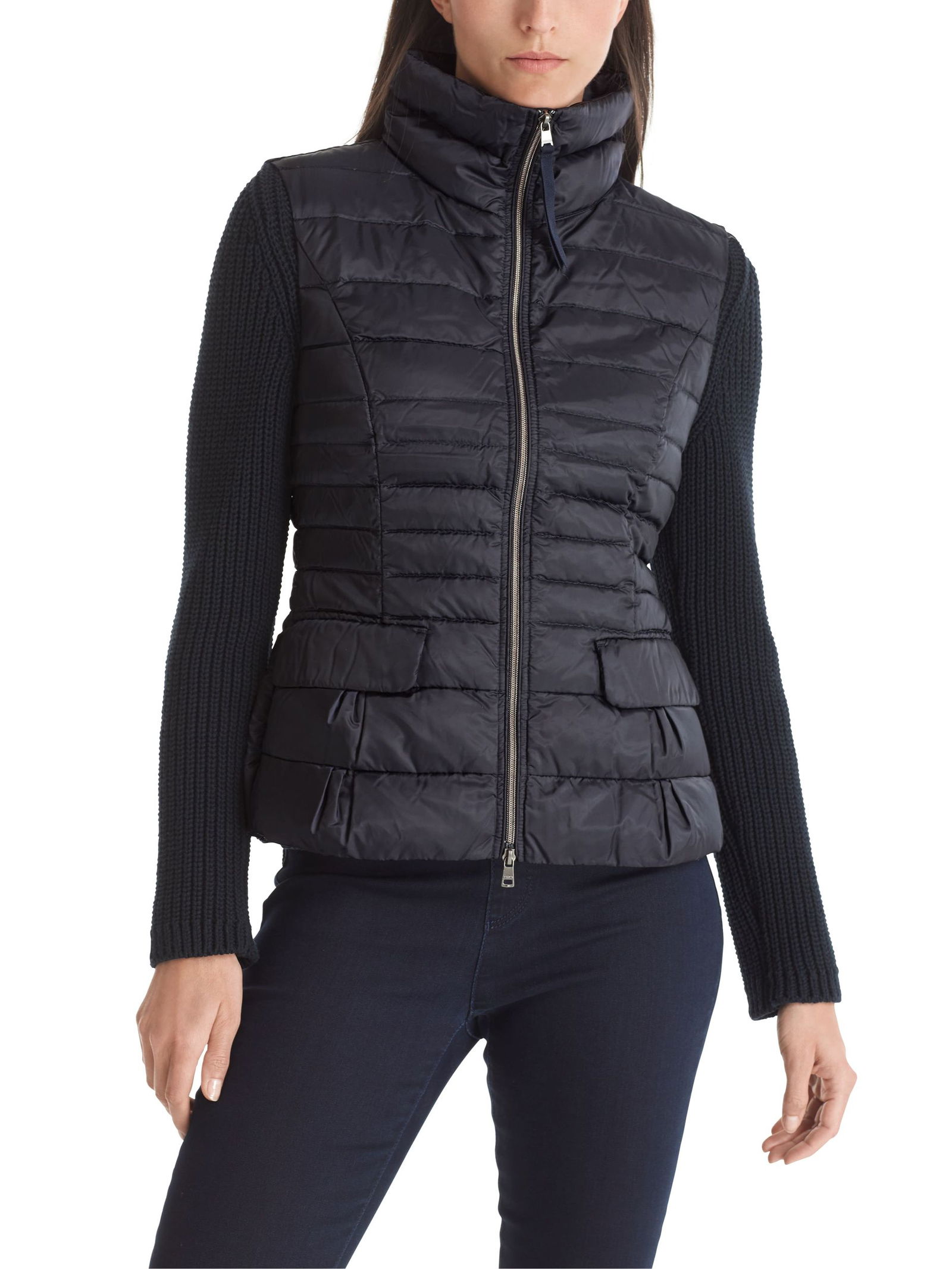 Marc Cain Essentials | Marc Cain Essentials Steppweste mit Daunenfutter | 40 | midnight blue