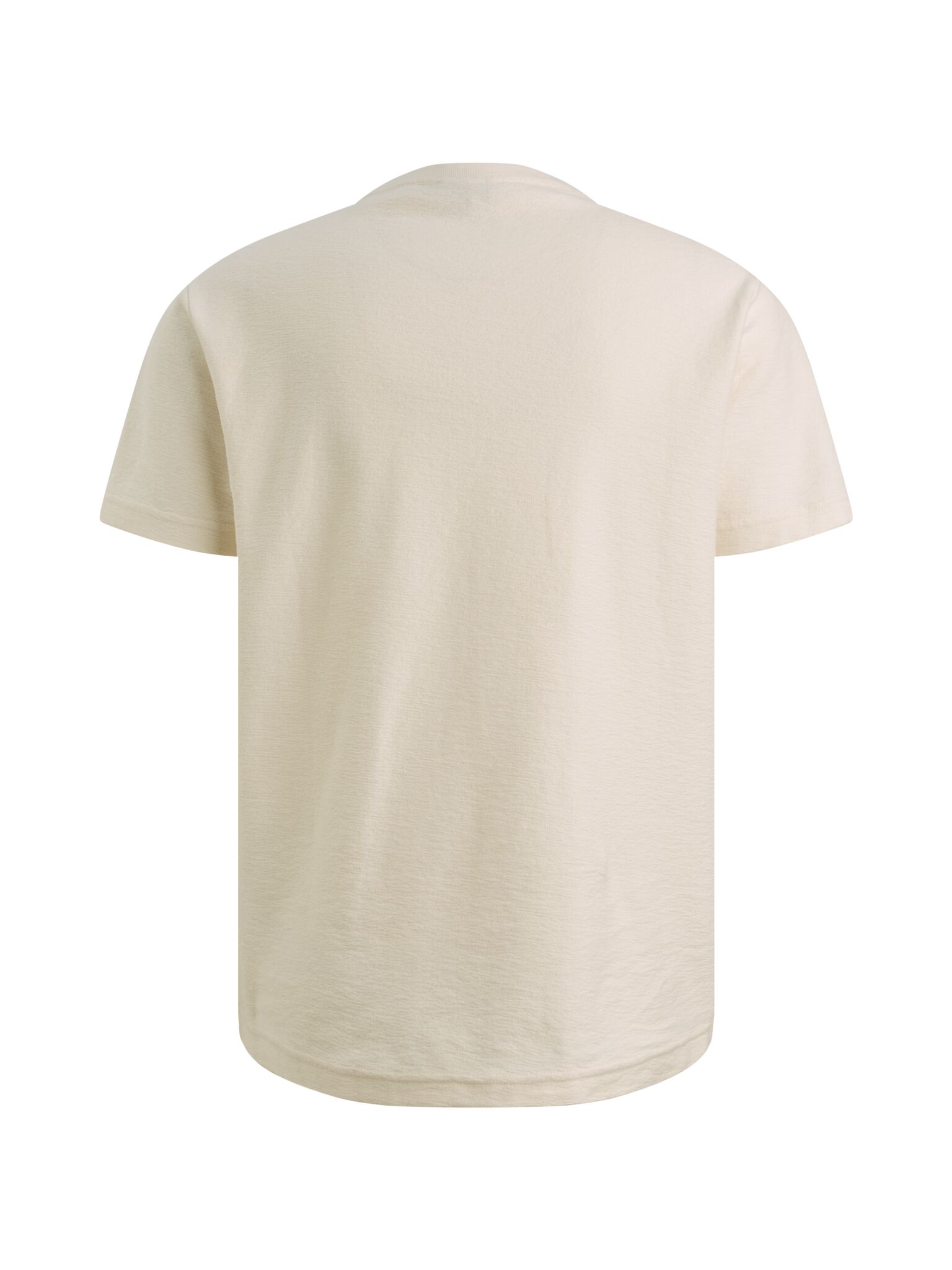 Short sleeve r-neck structure fabr, Egret #2