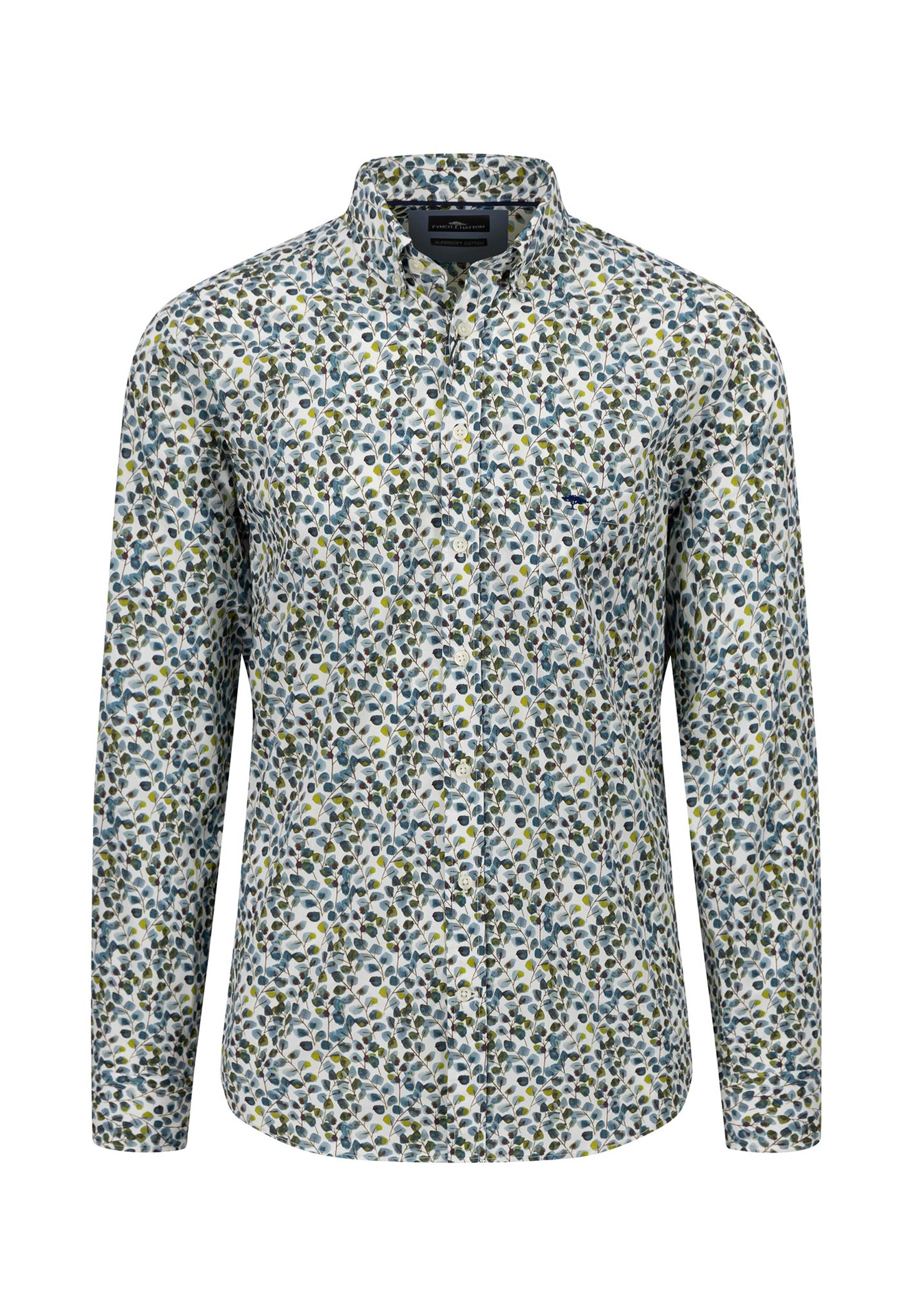 Fynch Hatton |  Fynch Hatton Hemd Regular Fit  | XXL