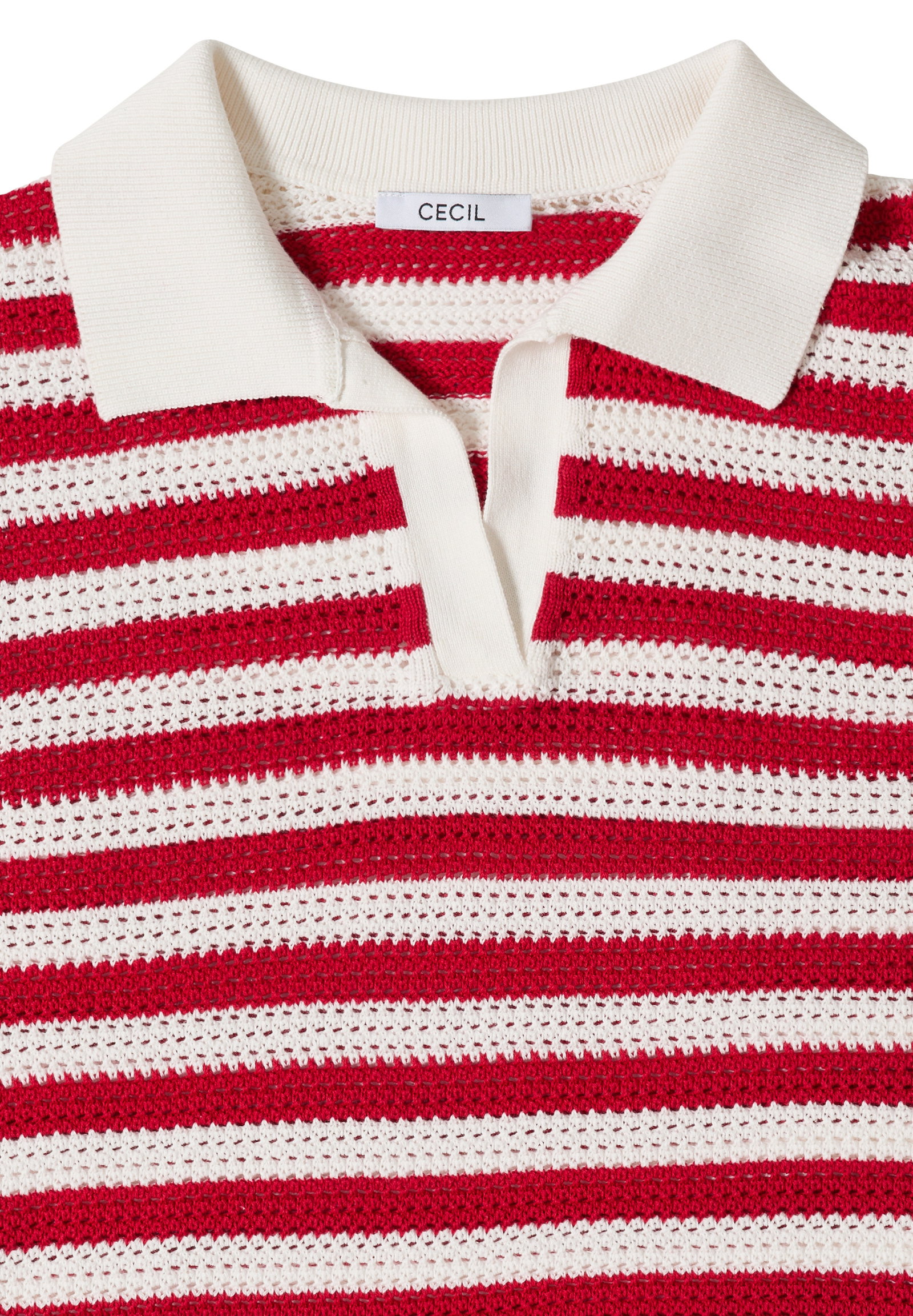 Olsen Mesh Stripe Polo #2