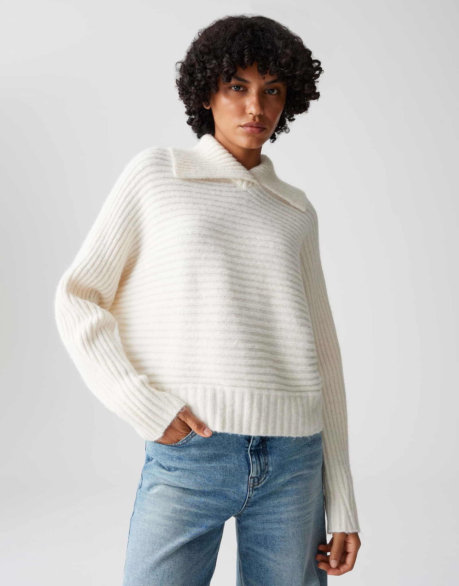Opus |  Opus Rollkragenpullover  | 36 | soft cream