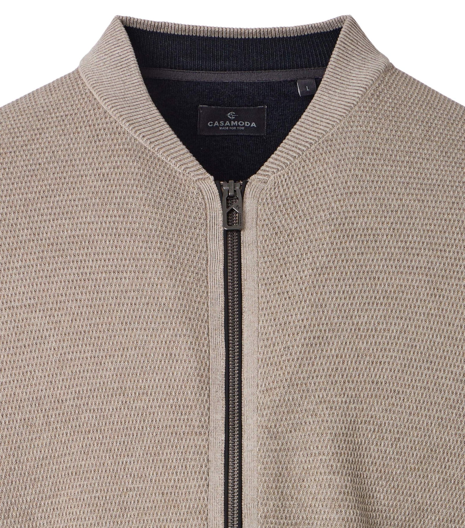 6ff4fe4c1e0db4ee35e7d757d8916040 Casa Moda | Casa Moda Strickjacke | Cardigan | M | beige