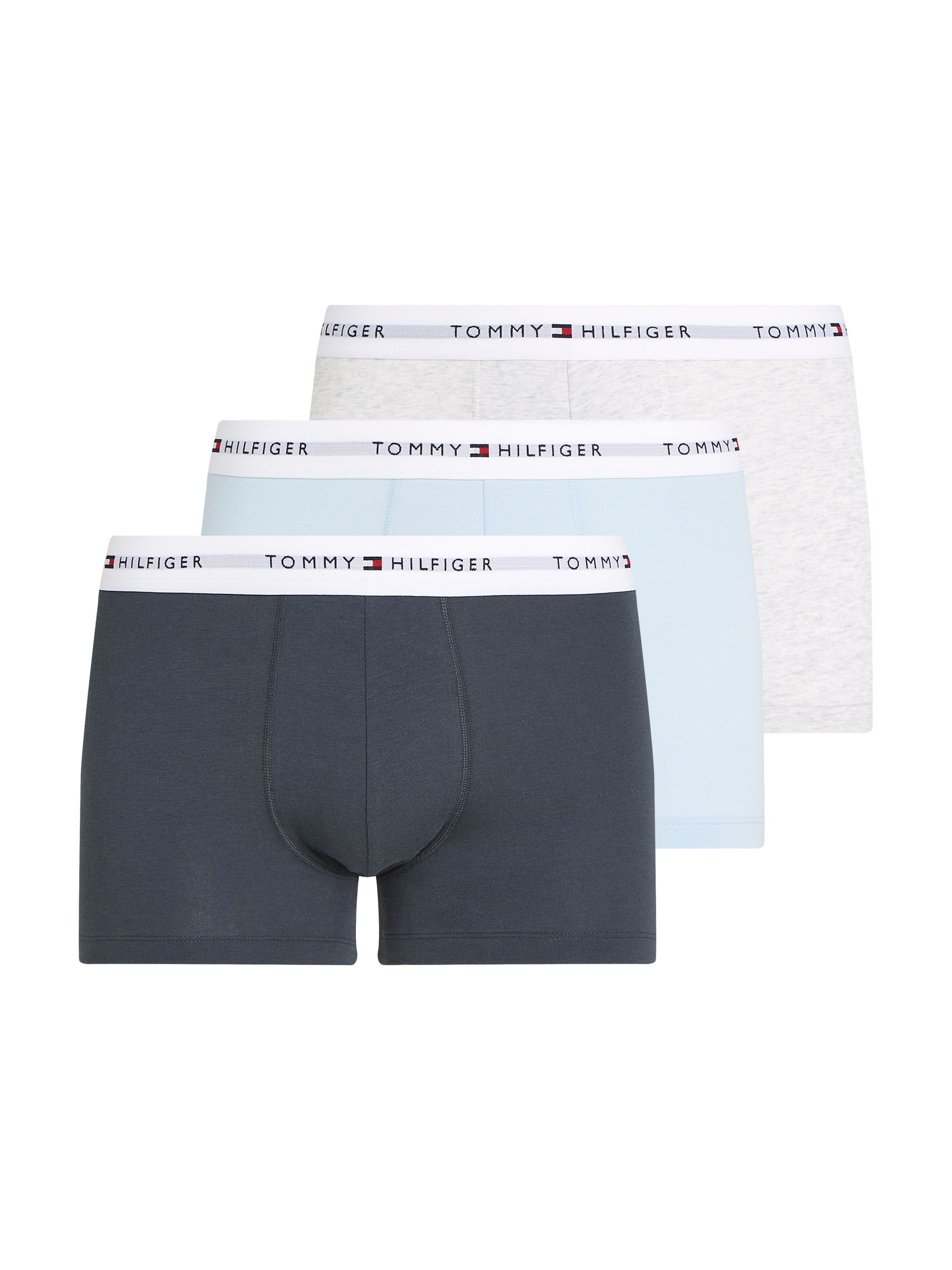 Tommy Hilfiger |  Tommy Hilfiger Multipack  | L | ice hthr/mil den/swt blu