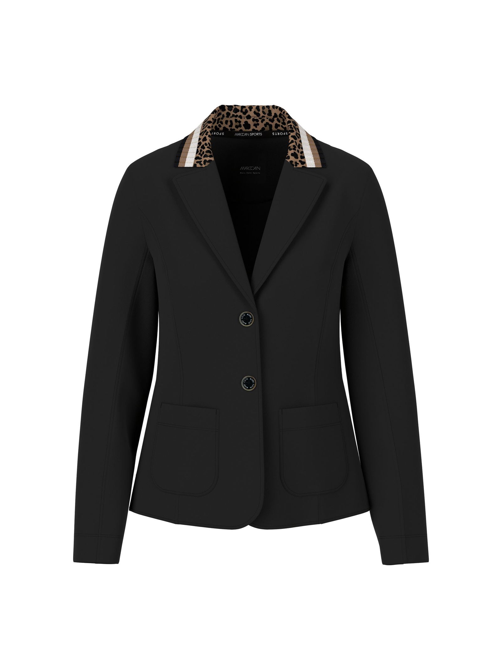 3d0d418e910b09ff86b7aae6fca03328 Marc Cain Sports | Marc Cain Sports Sweatblazer | 44 | black