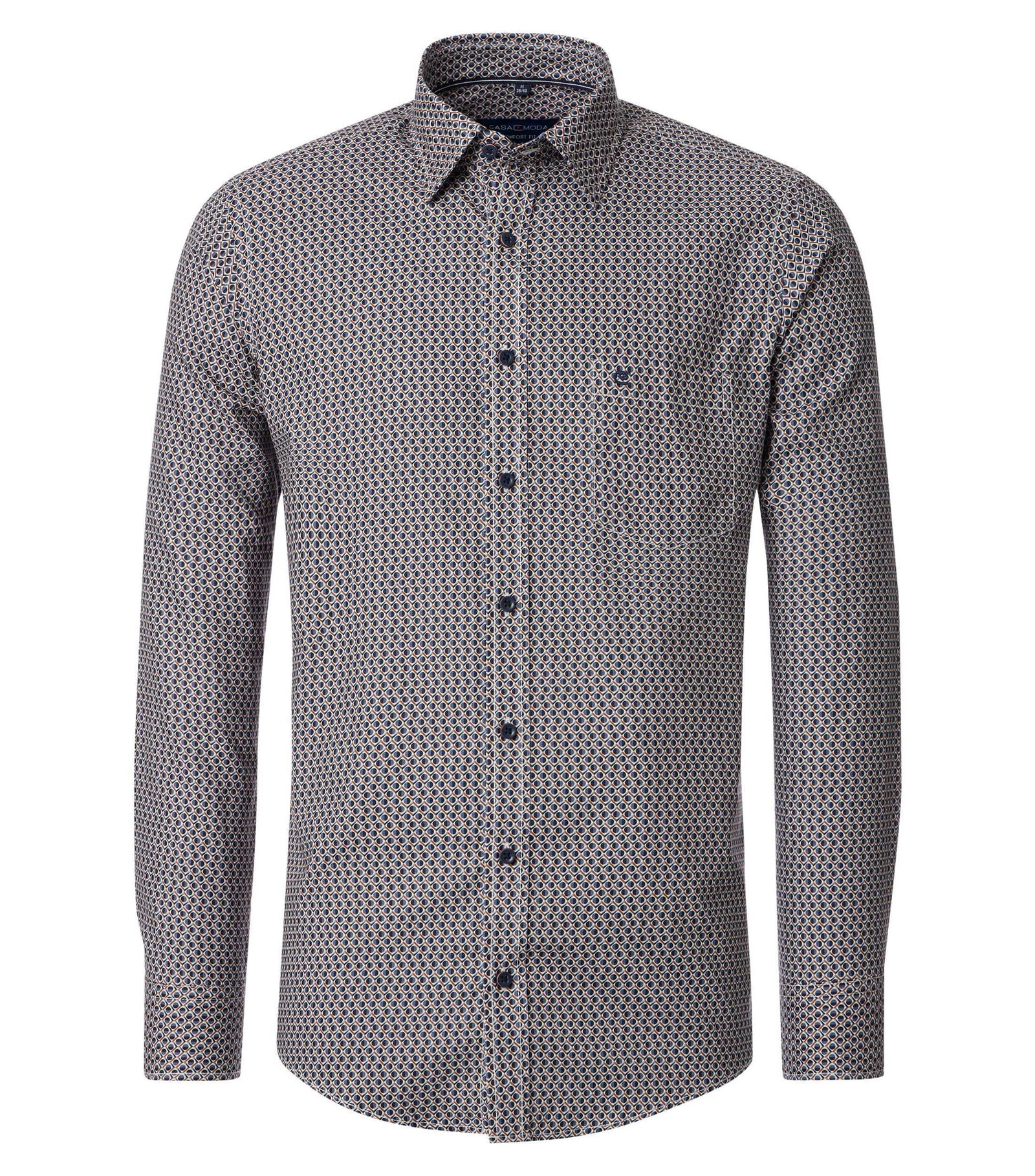60b9edf0eb4608f1658623145c1407bd Casa Moda |  Casa Moda Hemd Regular Fit  | L | blau