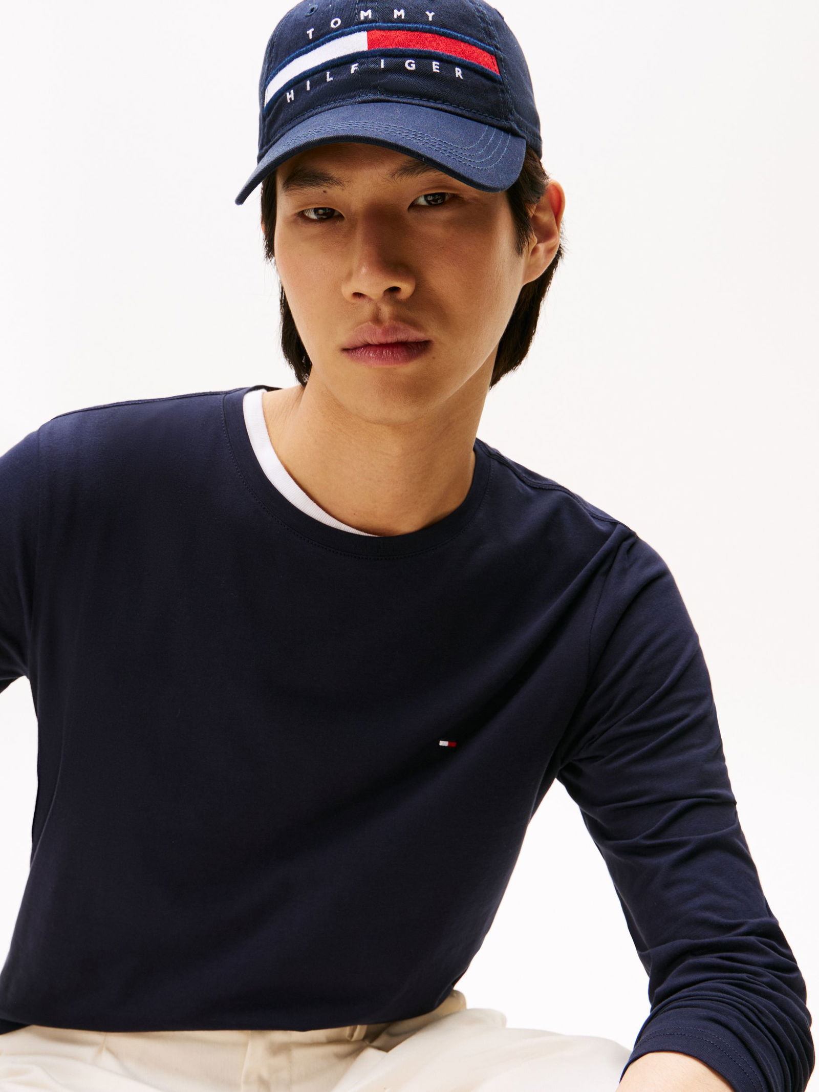Tommy Hilfiger |  Tommy Hilfiger Longsleeve  | S | desert sky