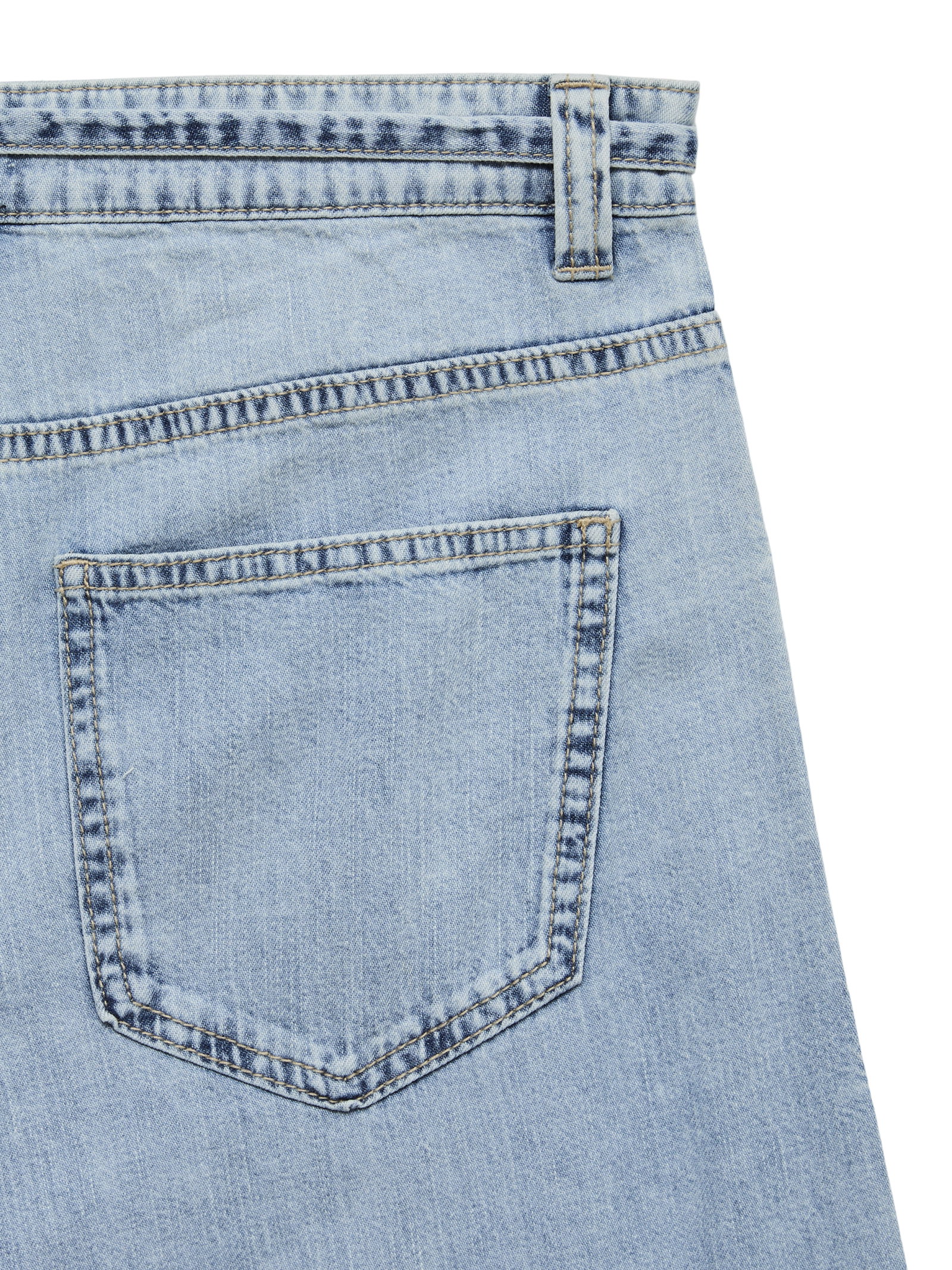 VMAISA MR WIDE PALAZZO JEANS MIX, Light Blue Denim #2