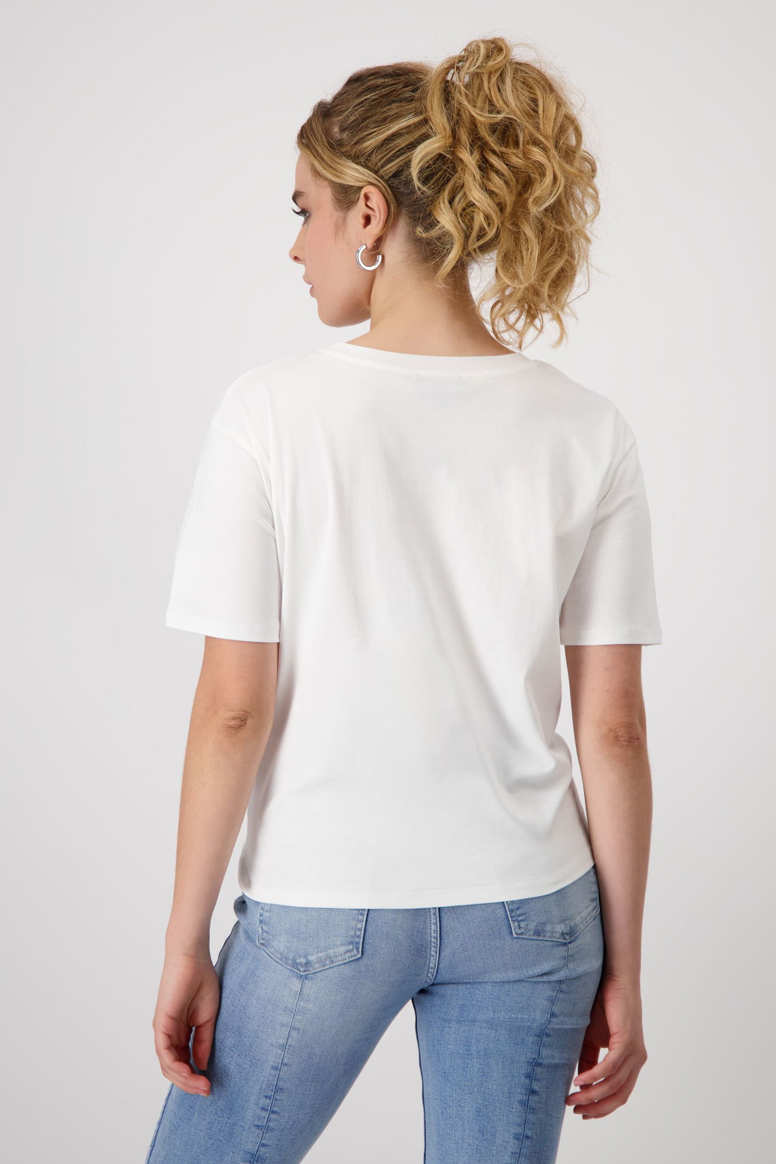 Monari |  T-ShirtT-Shirt, off-white | 40 | Weiß