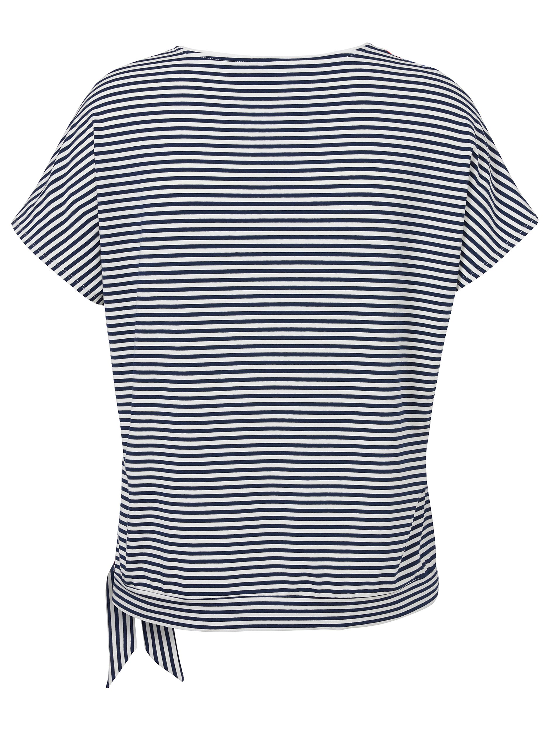 VIA APPIA DUE |  T-Shirt Rundhals 1/2 Arm Druck Motiv | 44 | bleu multicolor