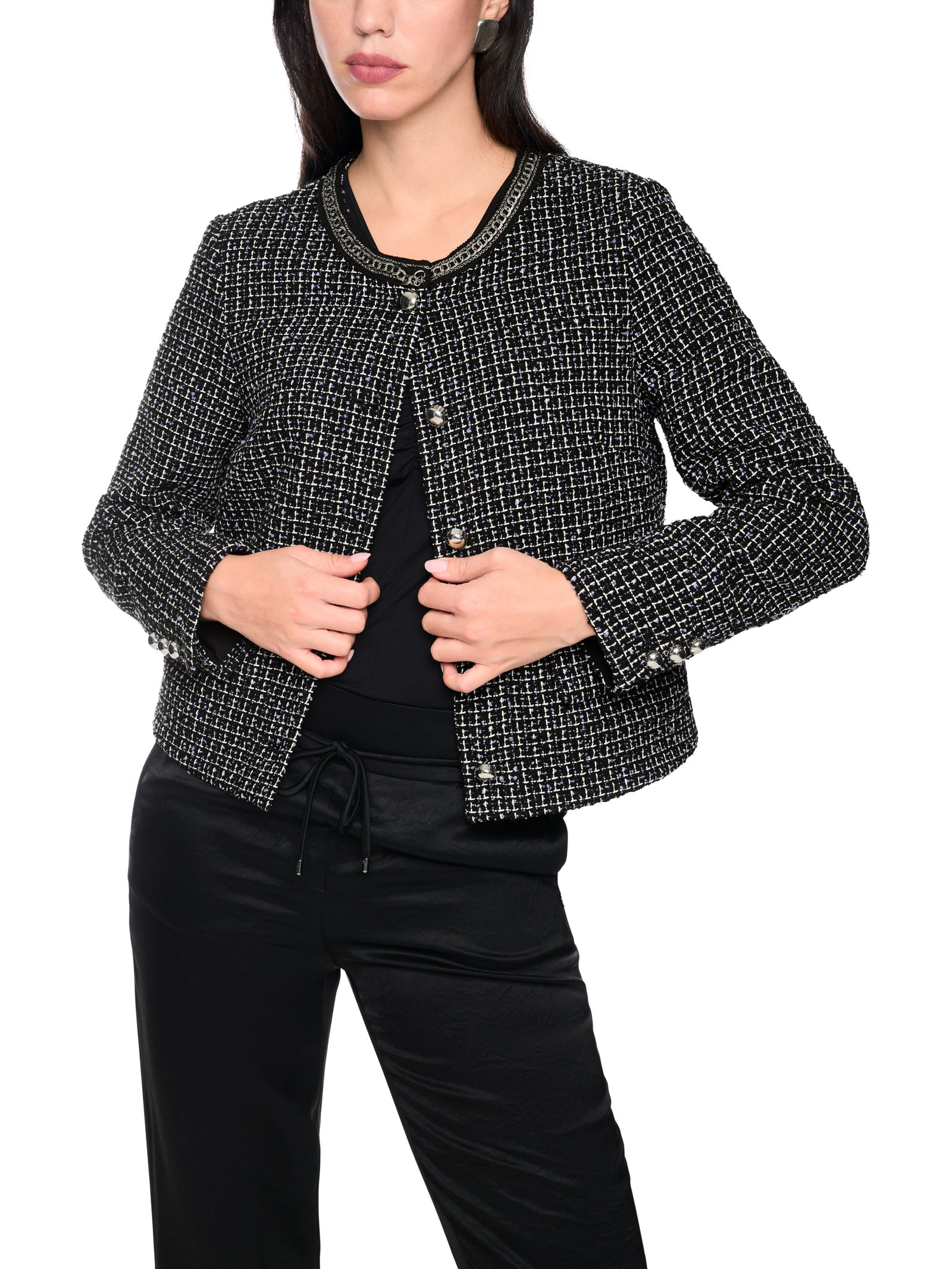Jacke, purple rose #7